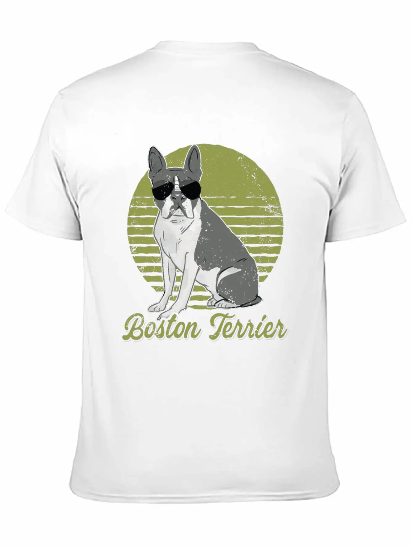Boston Terrier Dogs | Dog Owner Boston Terriers Stylish Everyday T-Shirt – Unisex Basic Cotton Tee