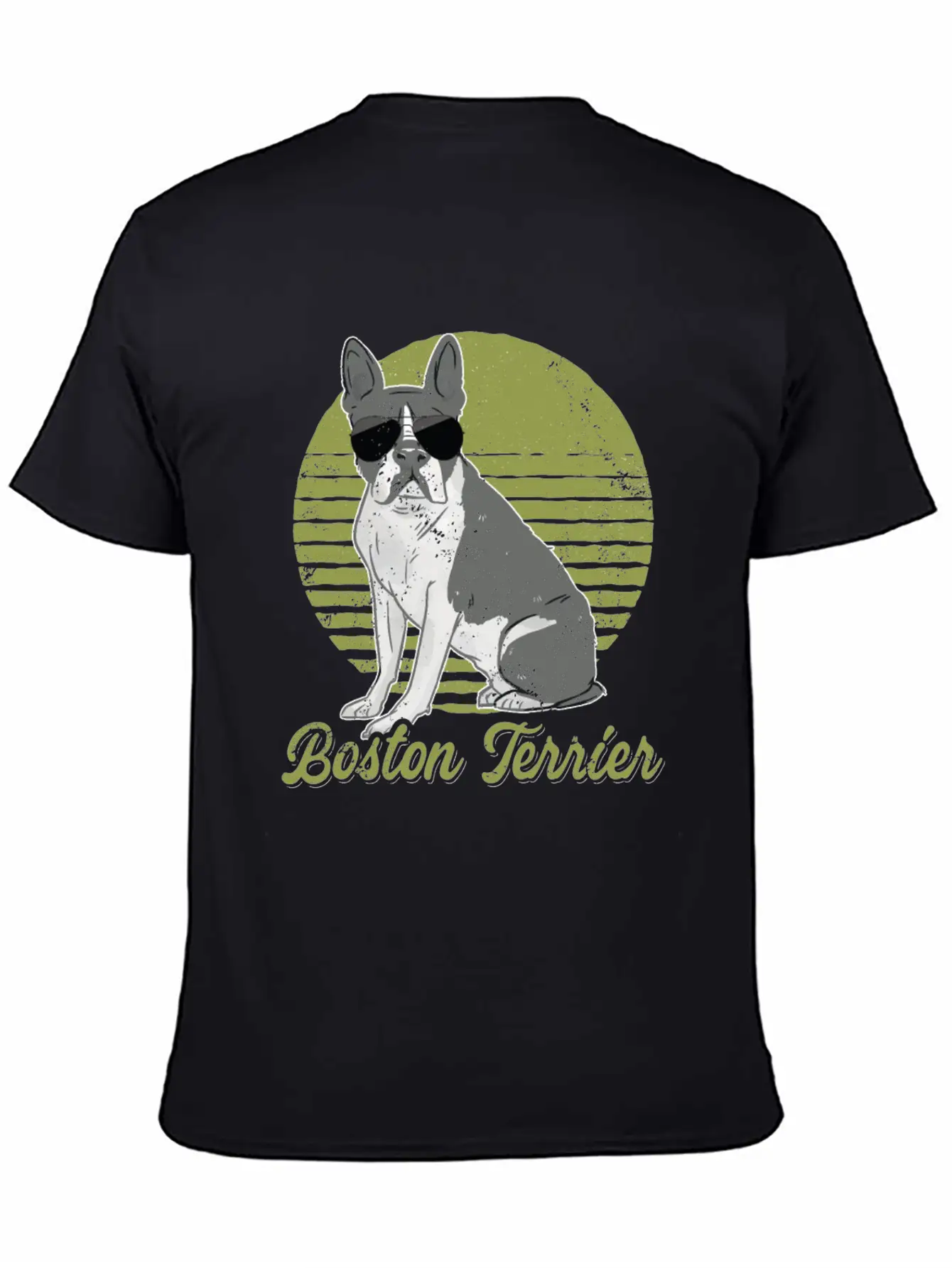Boston Terrier Dogs | Dog Owner Boston Terriers Stylish Everyday T-Shirt – Unisex Basic Cotton Tee