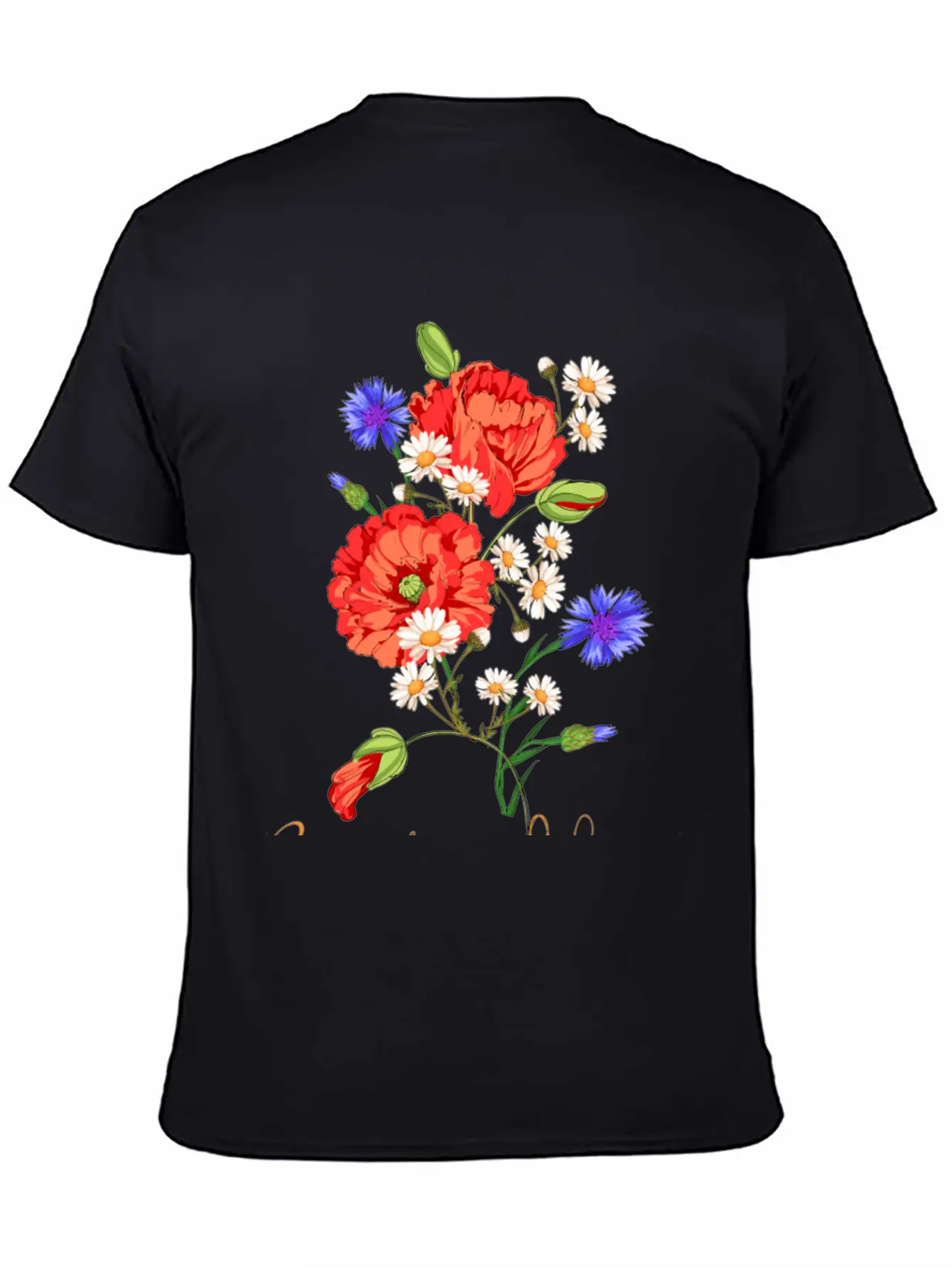 Bouquet Of Wildflowers Stylish Everyday T-Shirt – Unisex Basic Cotton Tee