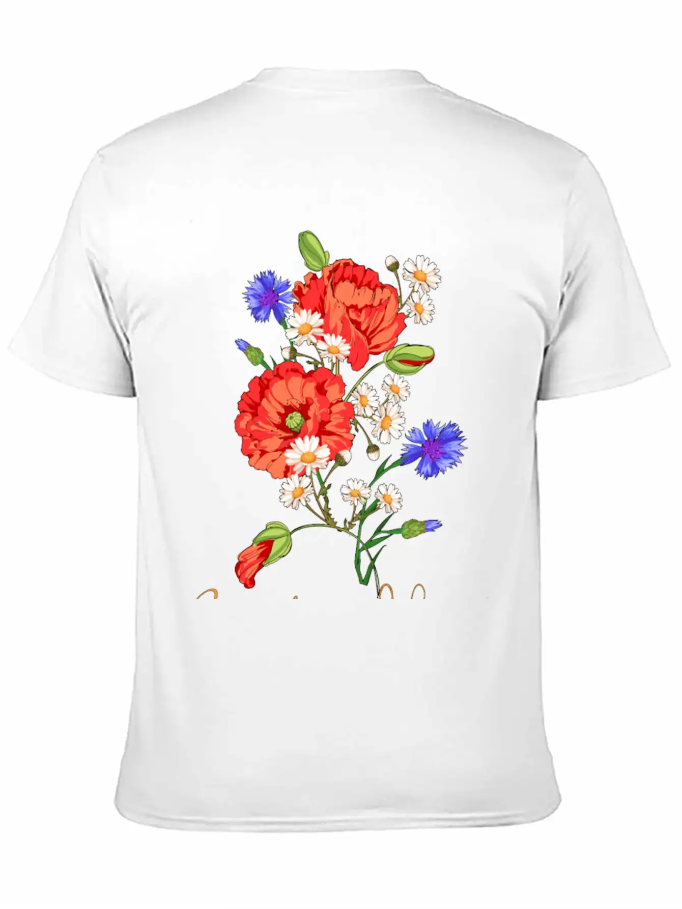 Bouquet Of Wildflowers Stylish Everyday T-Shirt – Unisex Basic Cotton Tee