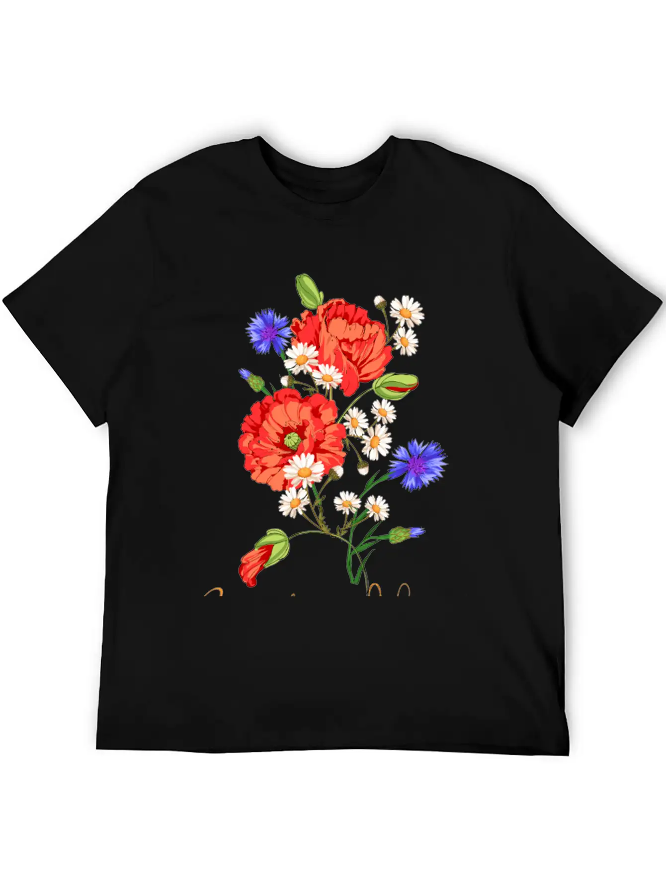 Bouquet Of Wildflowers Stylish Everyday T-Shirt – Unisex Basic Cotton Tee
