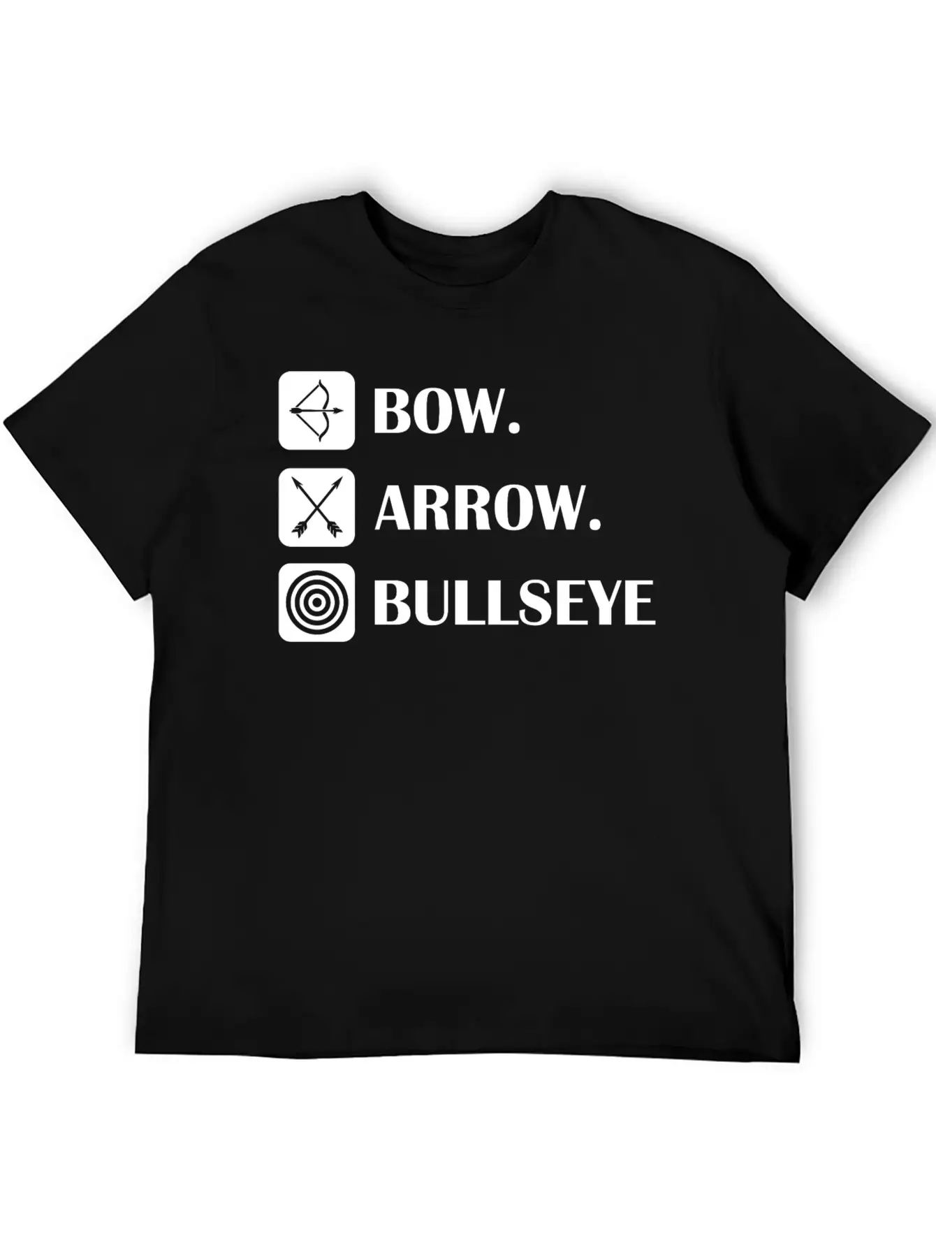 Bow And Arrow Archer Target Bowhunting Sports Gift Timeless Short Sleeve Tee – Comfy And Minimalist Design