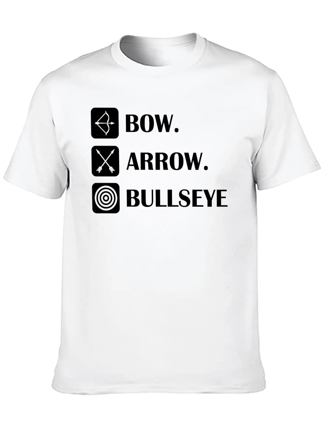 Bow And Arrow Archer Target Bowhunting Sports Gift Timeless Short Sleeve Tee – Comfy And Minimalist Design