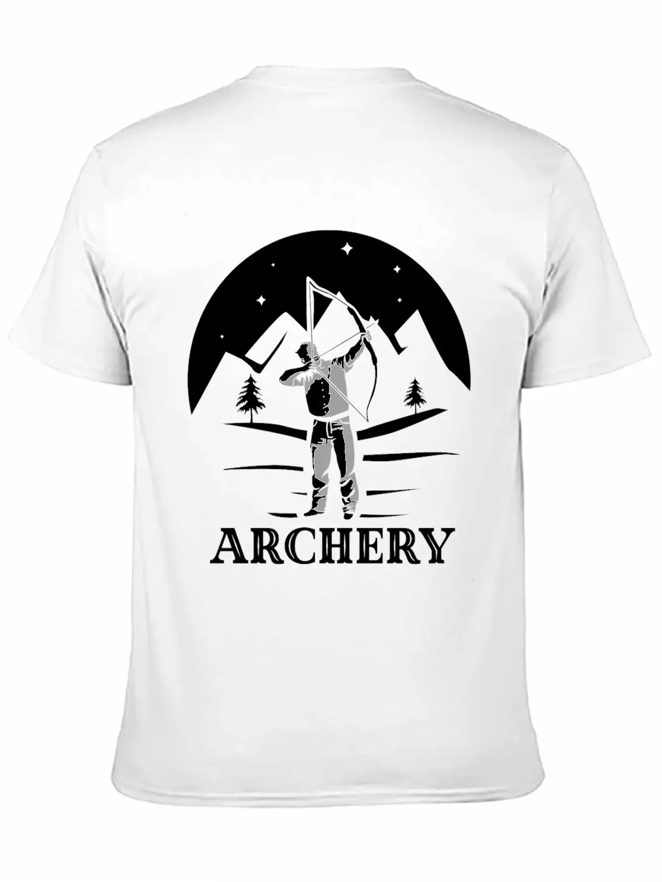Bow Archery Longbow Gift Stylish Everyday T-Shirt – Unisex Basic Cotton Tee