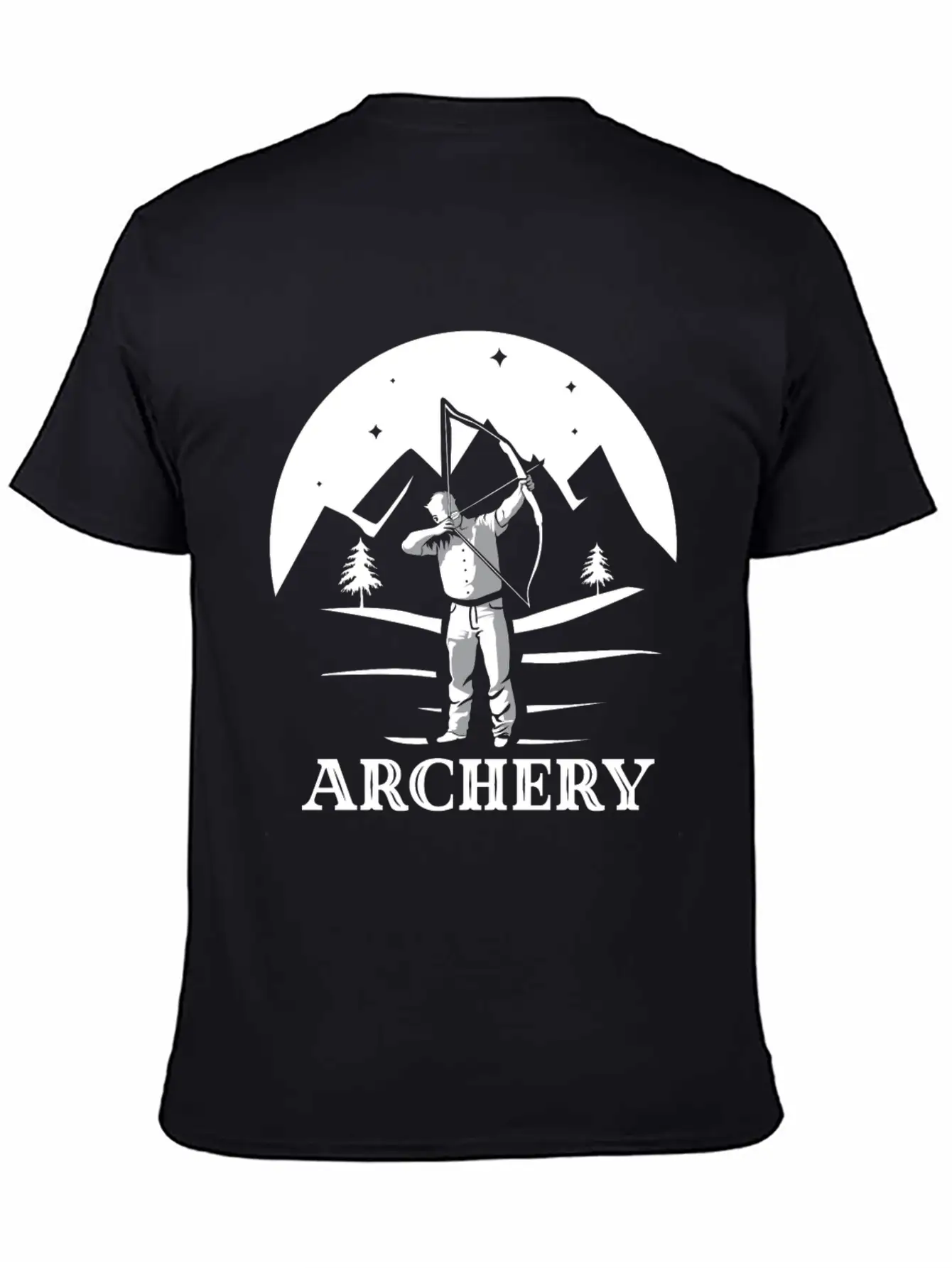 Bow Archery Longbow Gift Stylish Everyday T-Shirt – Unisex Basic Cotton Tee