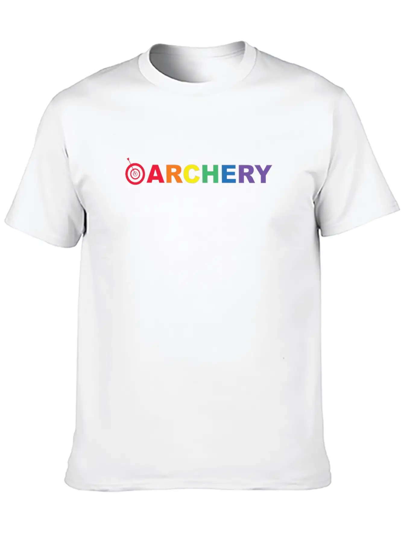 Bow & Arrow Archer Archery Bow Arrow Unisex Short Sleeve Soft Cotton T-Shirt – Casual Everyday Wear