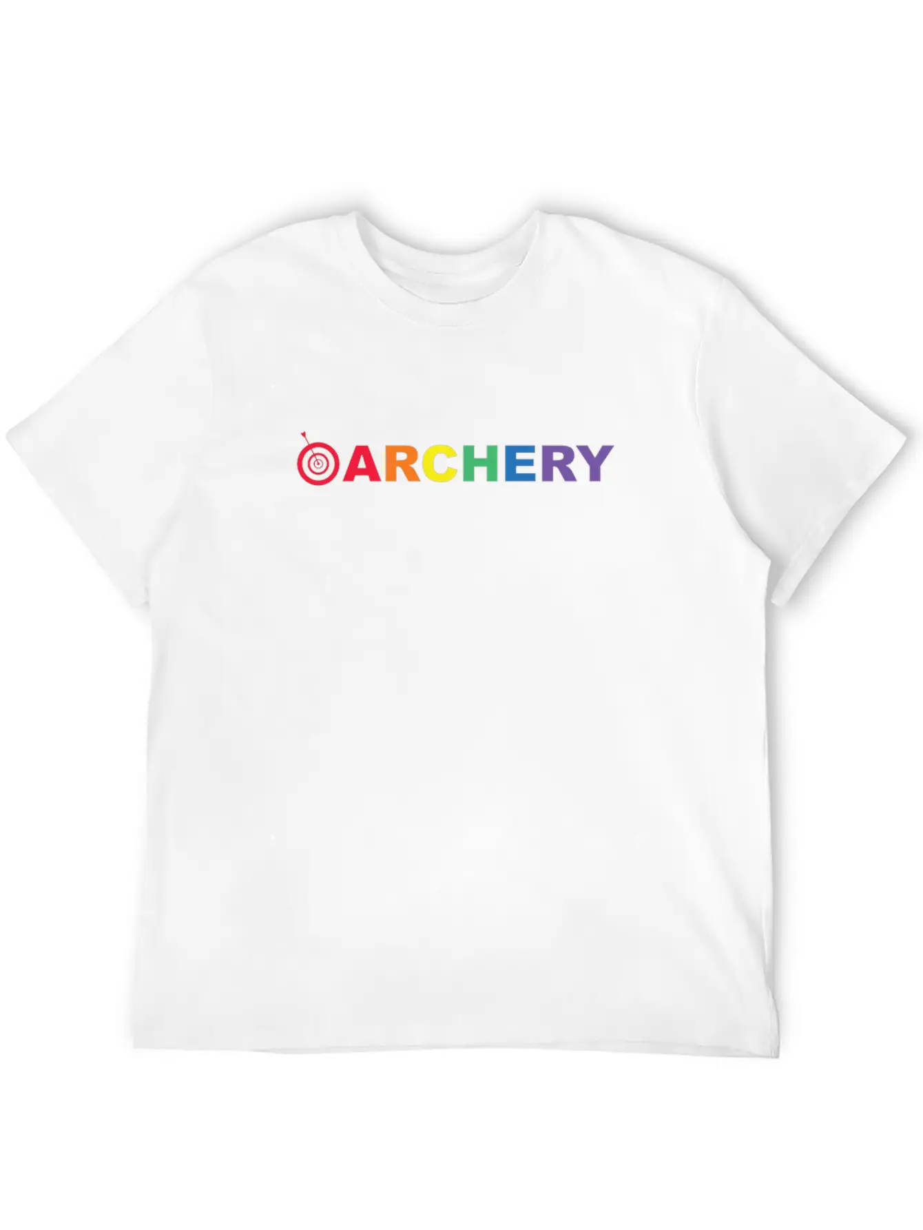 Bow & Arrow Archer Archery Bow Arrow Unisex Short Sleeve Soft Cotton T-Shirt – Casual Everyday Wear