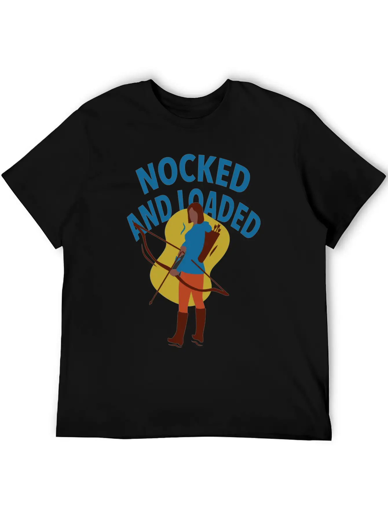 Bow Hunting Arrow And Archery Quote Design Archery Timeless Short Sleeve Tee – Comfy And Minimalist Design