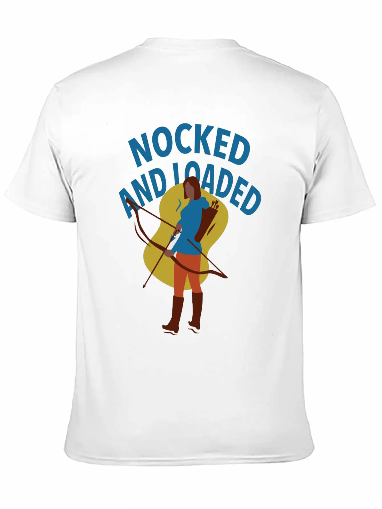 Bow Hunting Arrow And Archery Quote Design Archery Timeless Short Sleeve Tee – Comfy And Minimalist Design
