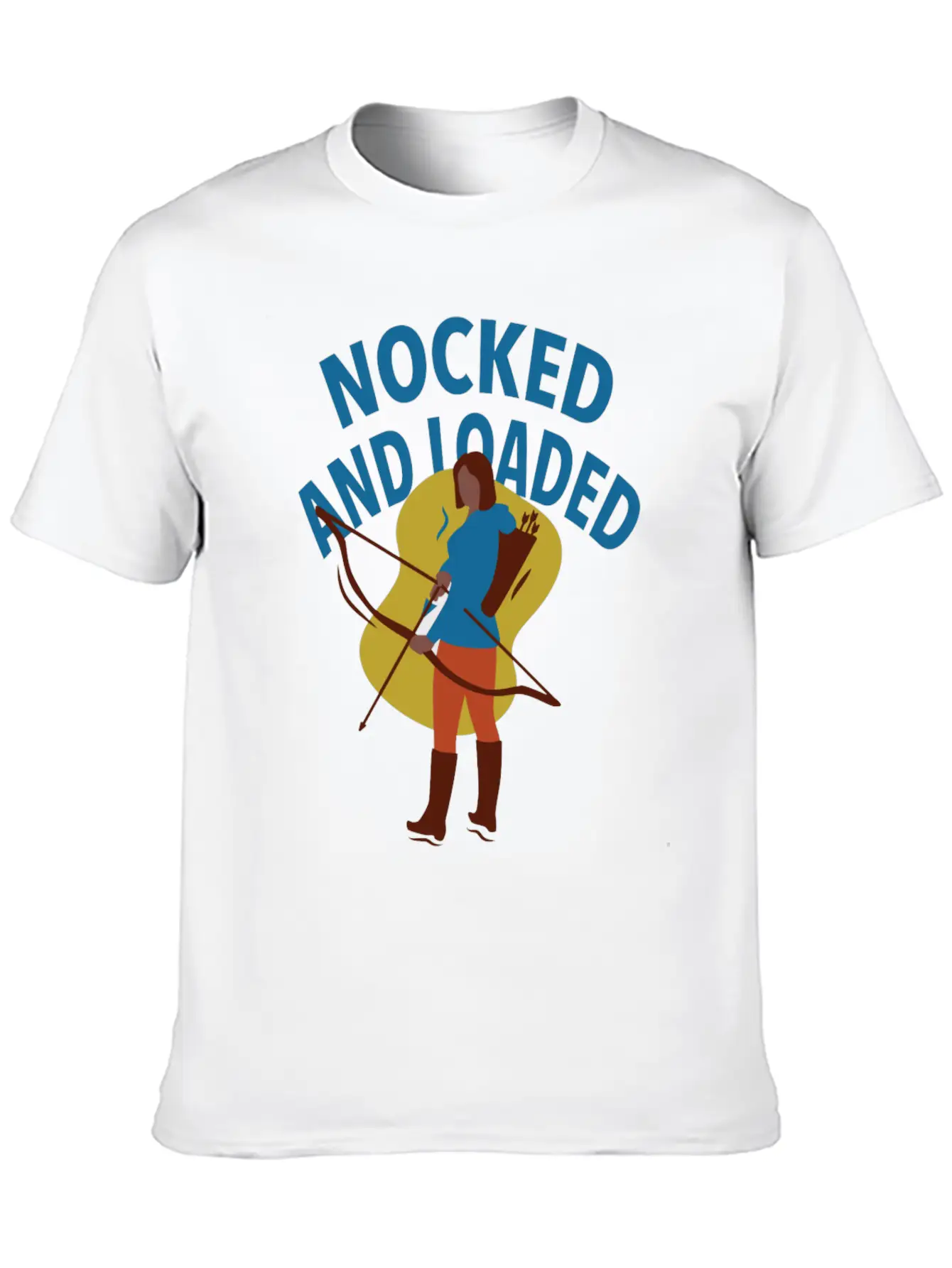 Bow Hunting Arrow And Archery Quote Design Archery Timeless Short Sleeve Tee – Comfy And Minimalist Design