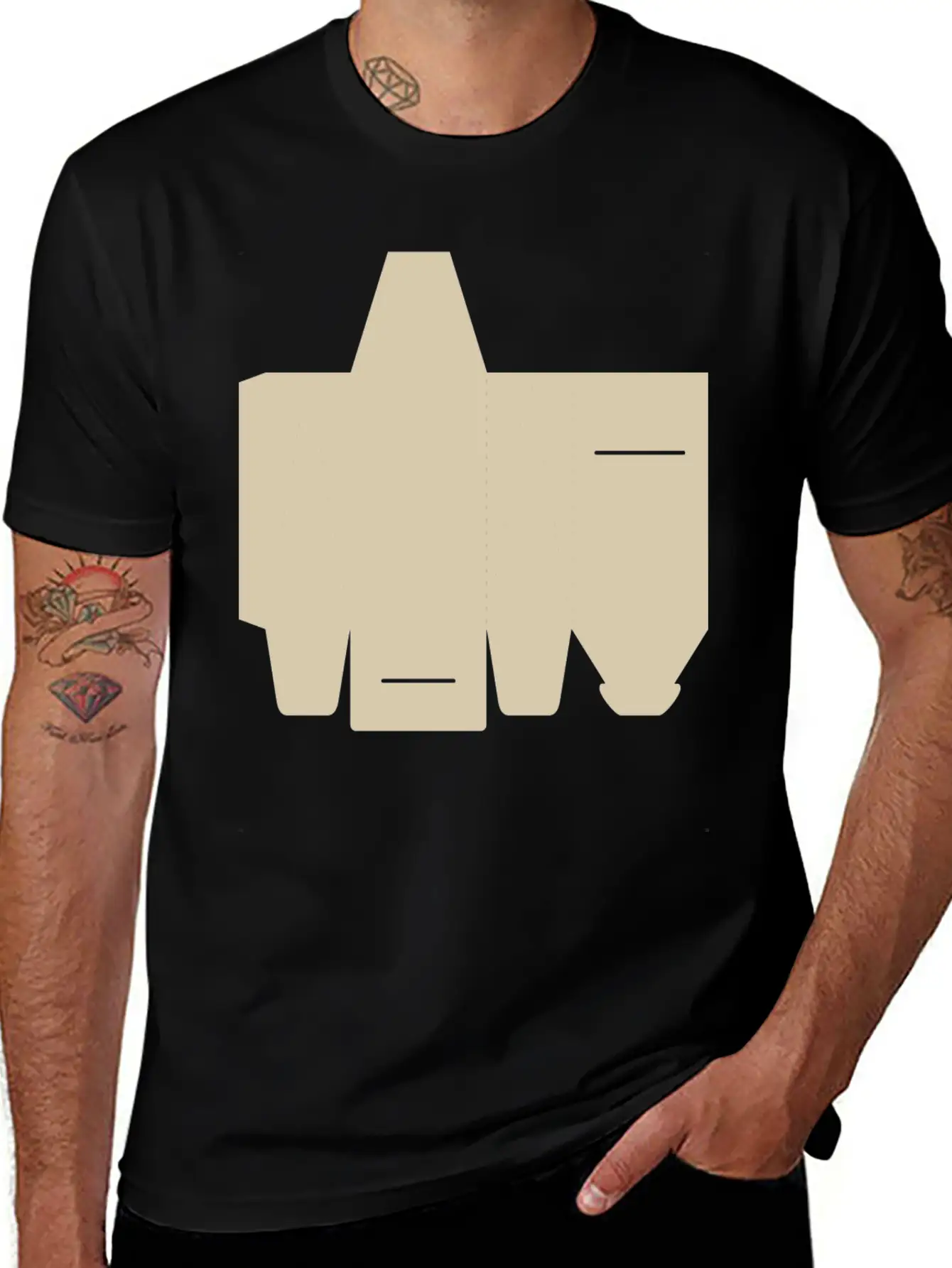 Box Stylish Everyday T-Shirt – Unisex Basic Cotton Tee