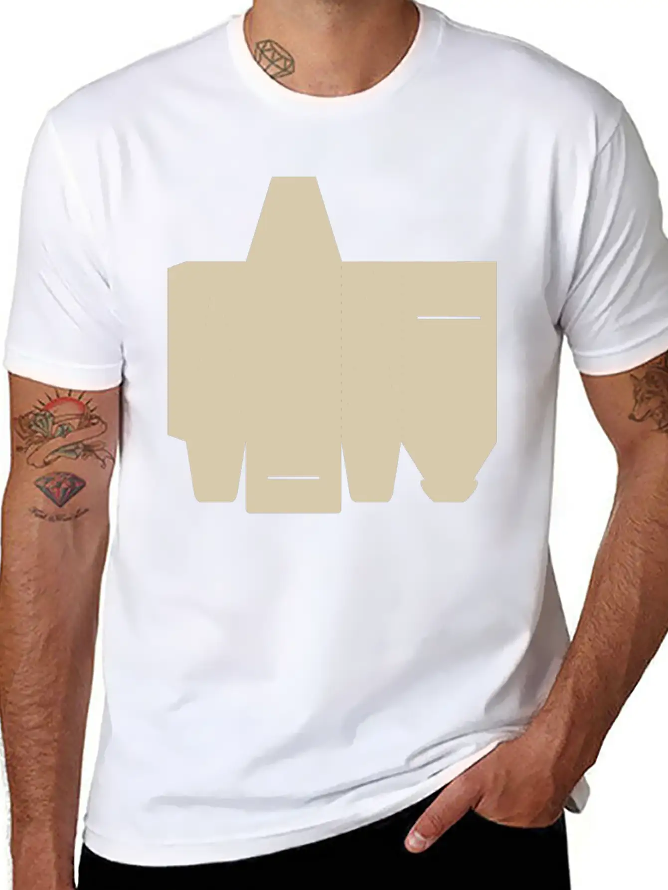 Box Stylish Everyday T-Shirt – Unisex Basic Cotton Tee