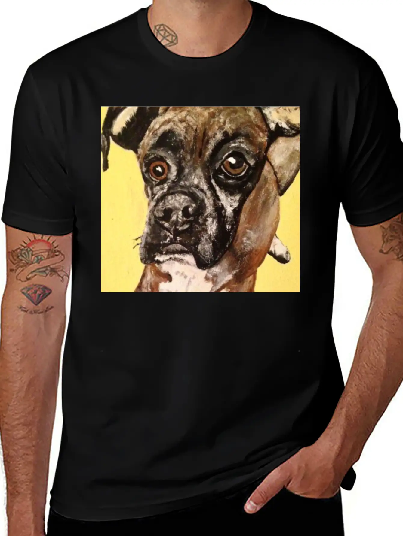 Boxer Stylish Everyday T-Shirt – Unisex Basic Cotton Tee