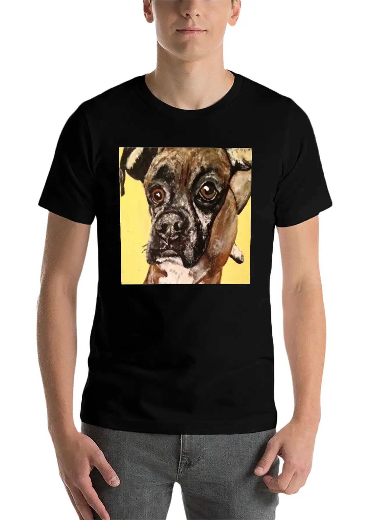 Boxer Stylish Everyday T-Shirt – Unisex Basic Cotton Tee
