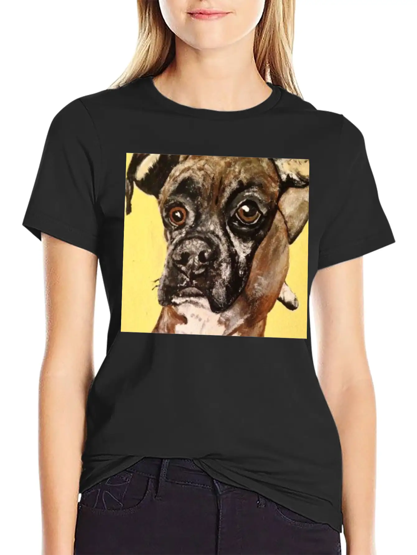 Boxer Stylish Everyday T-Shirt – Unisex Basic Cotton Tee