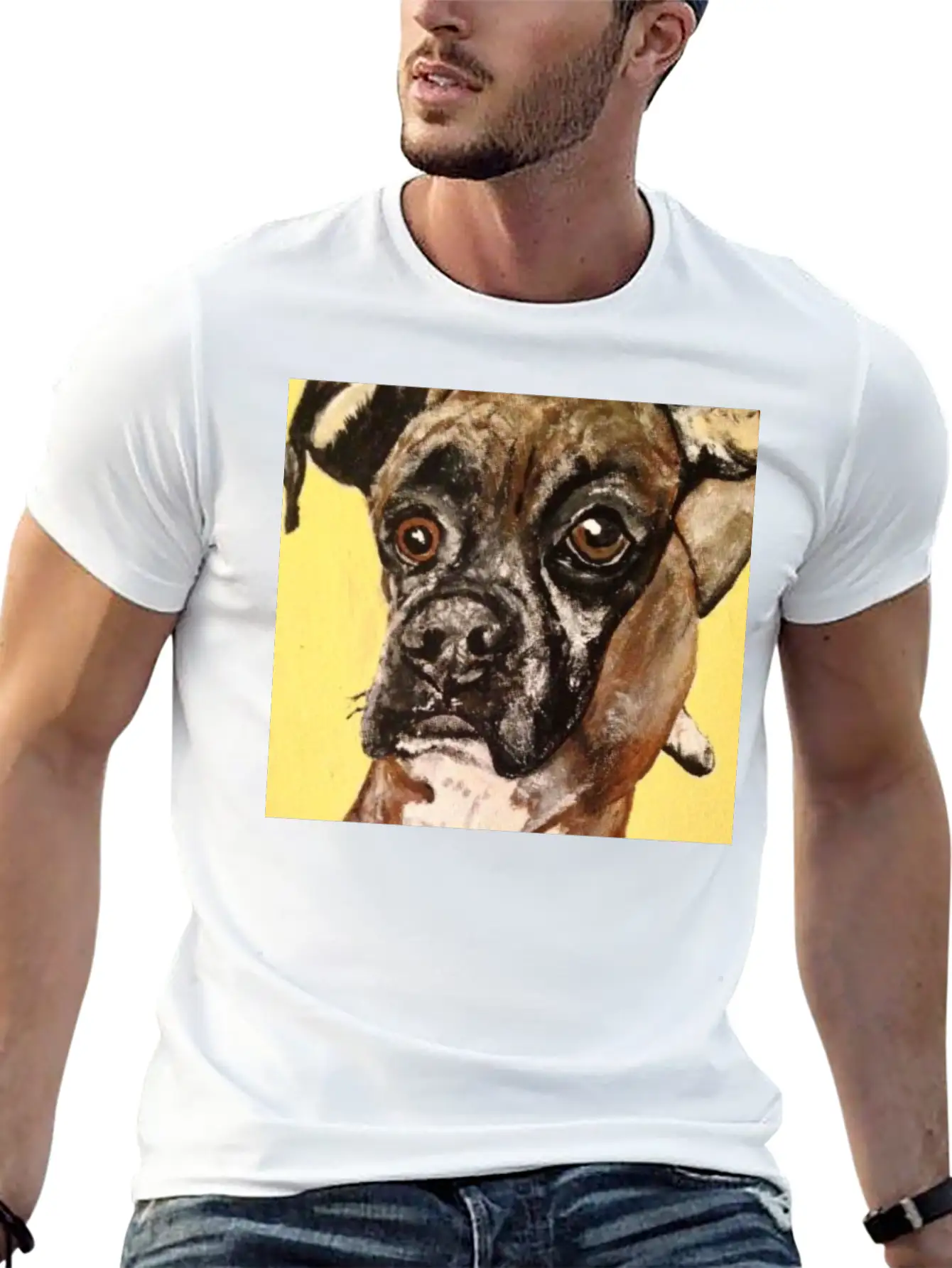 Boxer Stylish Everyday T-Shirt – Unisex Basic Cotton Tee