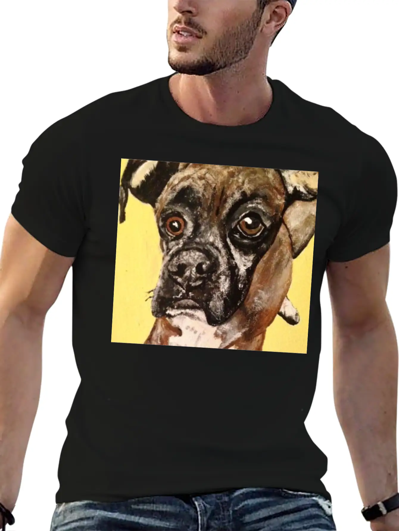Boxer Stylish Everyday T-Shirt – Unisex Basic Cotton Tee