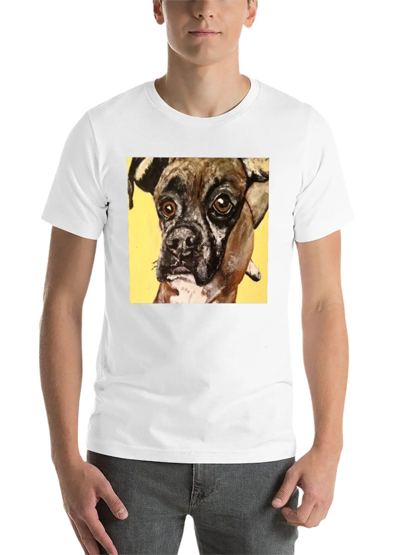 Boxer Stylish Everyday T-Shirt – Unisex Basic Cotton Tee