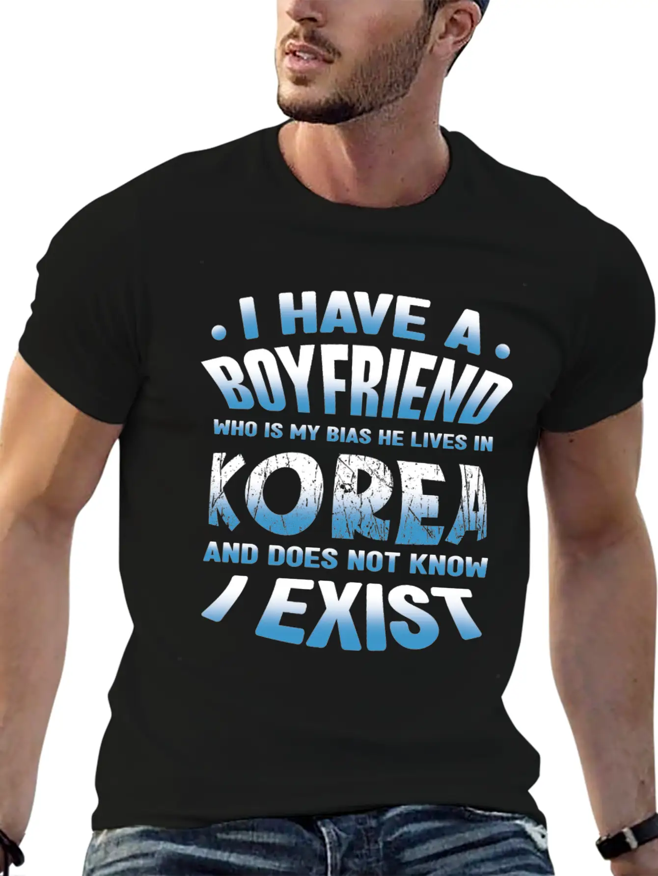 Boyfriend In Korea K-Pop Unisex Casual T-Shirt – Clean Design For Daily Comfort