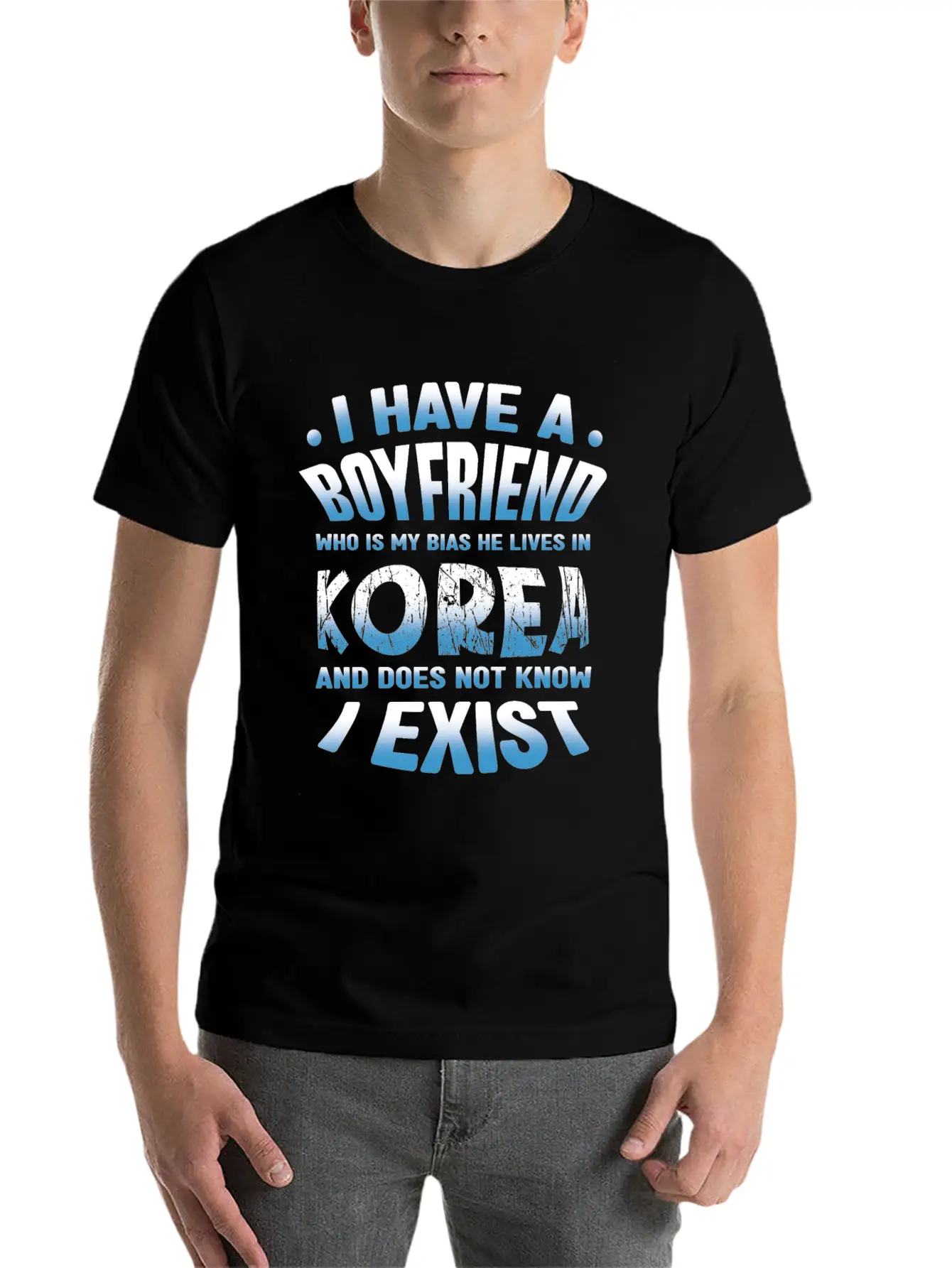 Boyfriend In Korea K-Pop Unisex Casual T-Shirt – Clean Design For Daily Comfort