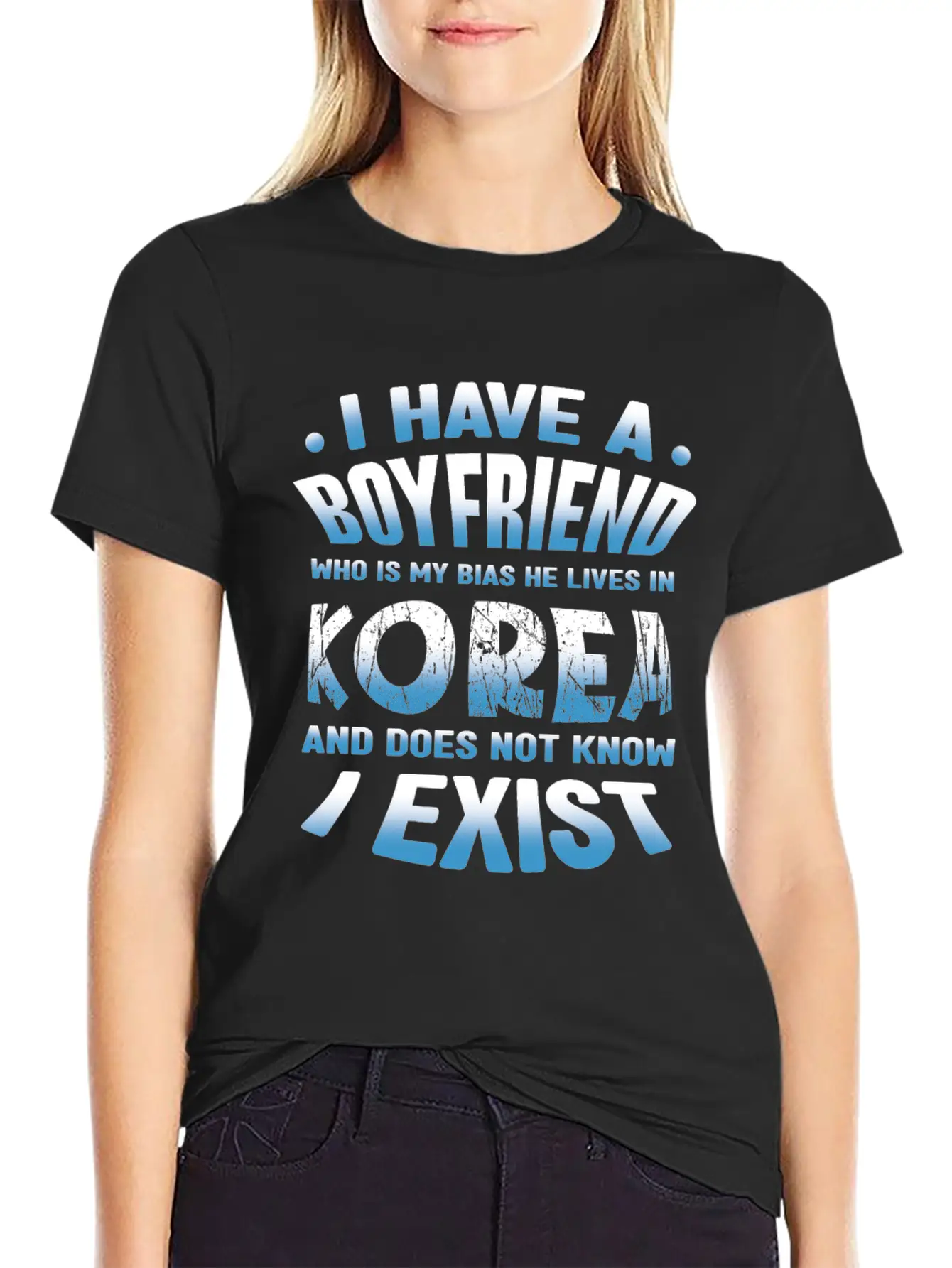 Boyfriend In Korea K-Pop Unisex Casual T-Shirt – Clean Design For Daily Comfort