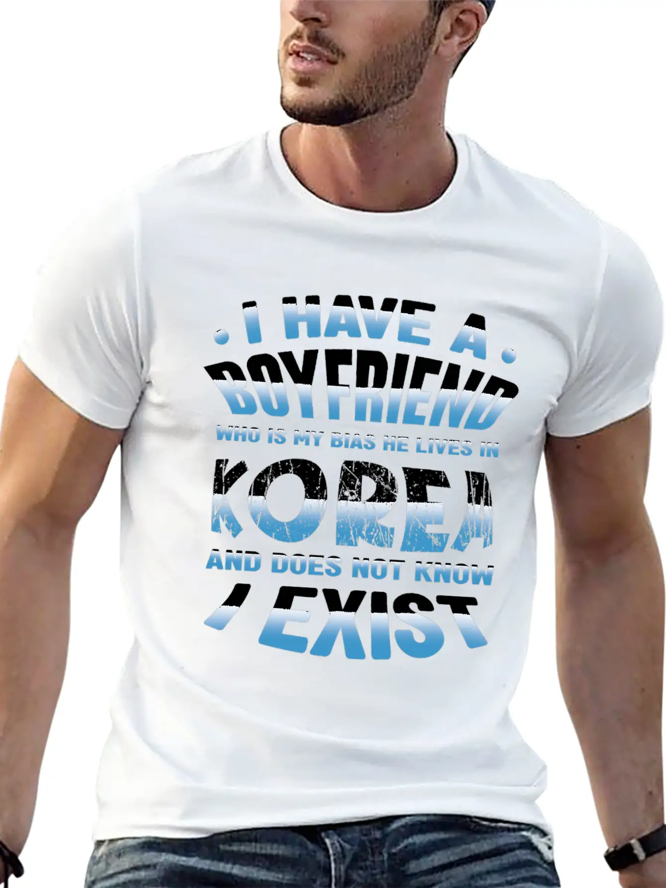 Boyfriend In Korea K-Pop Unisex Casual T-Shirt – Clean Design For Daily Comfort