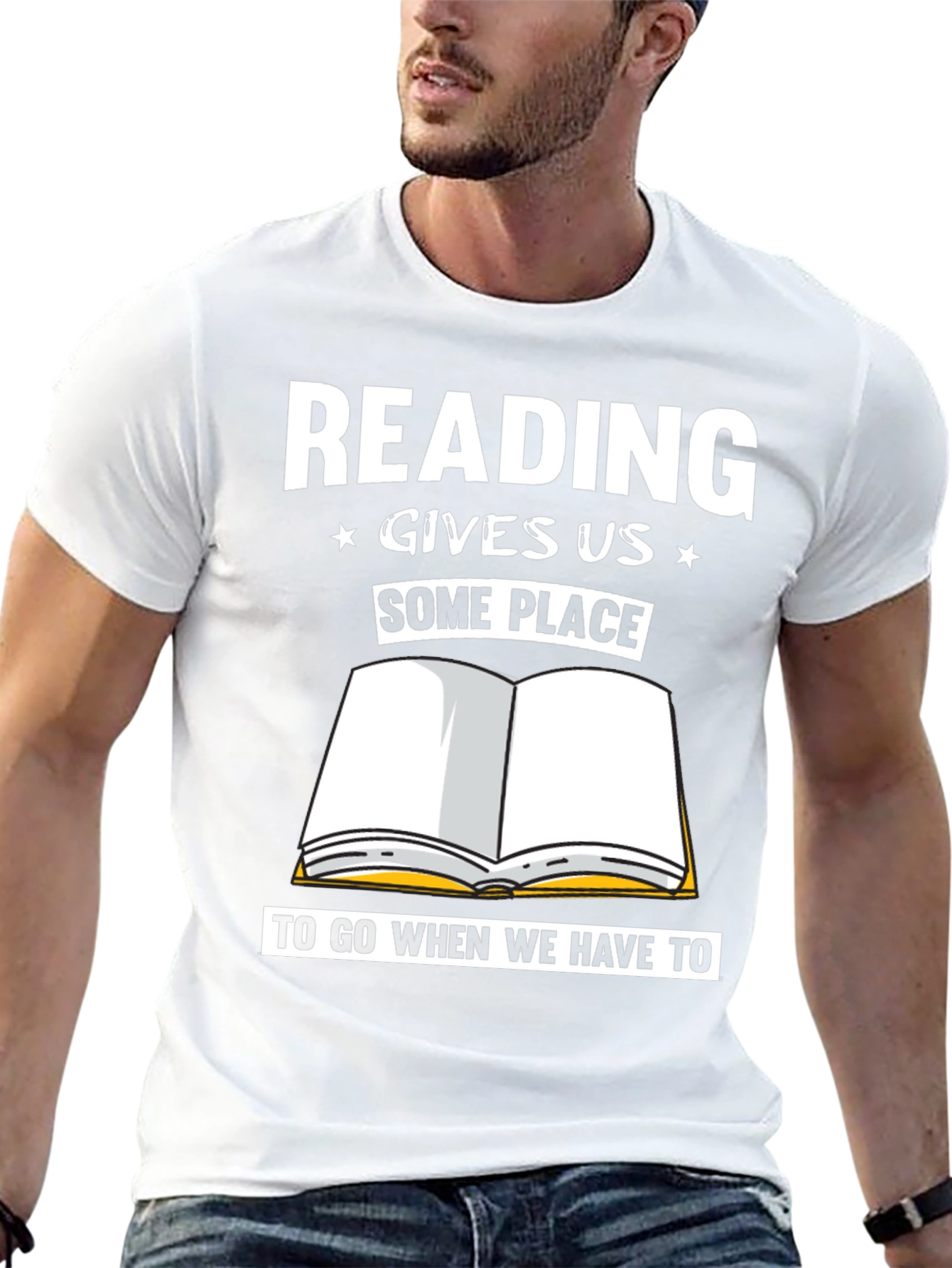Reading Gives Us Some Place T-Shirt