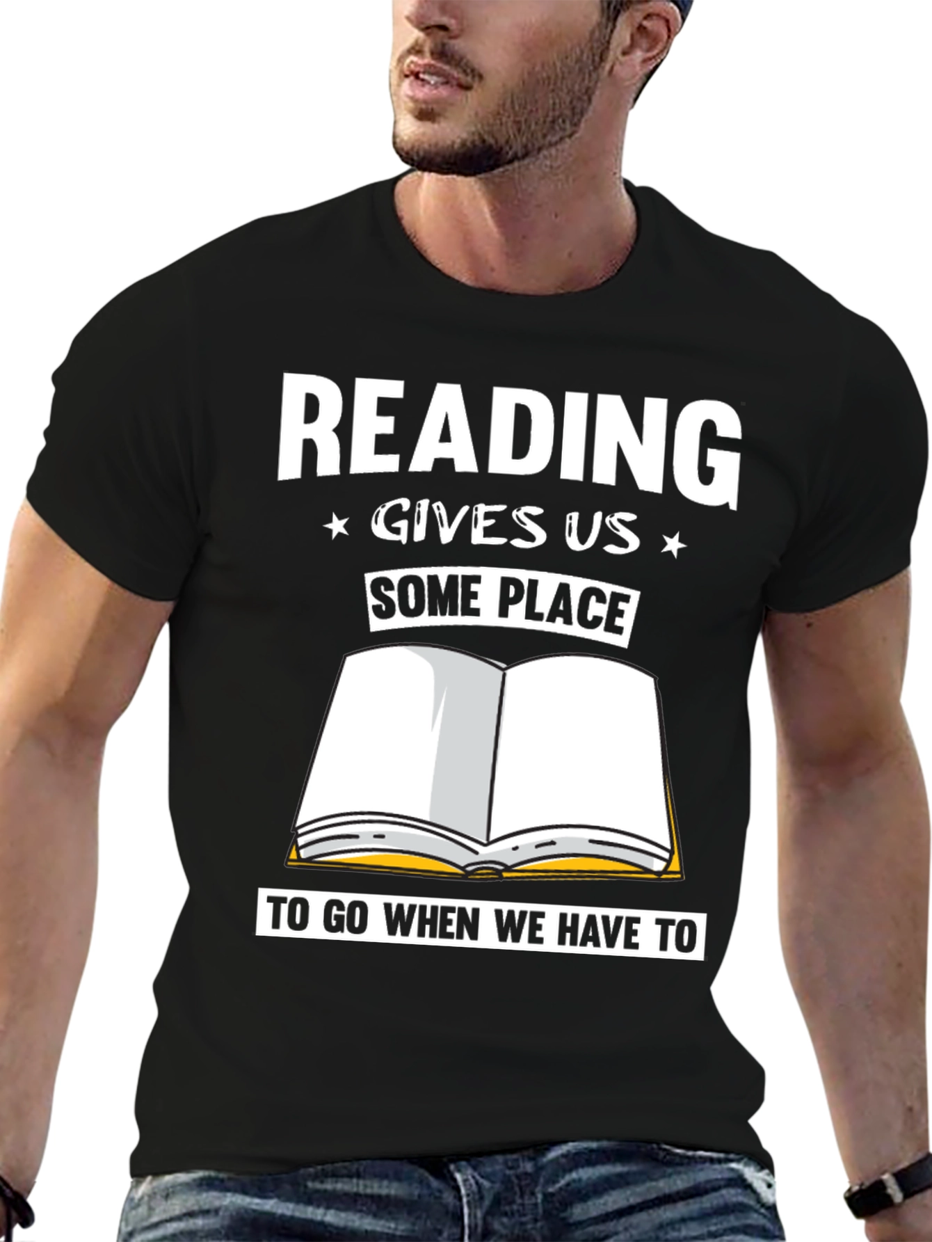 Reading Gives Us Some Place T-Shirt