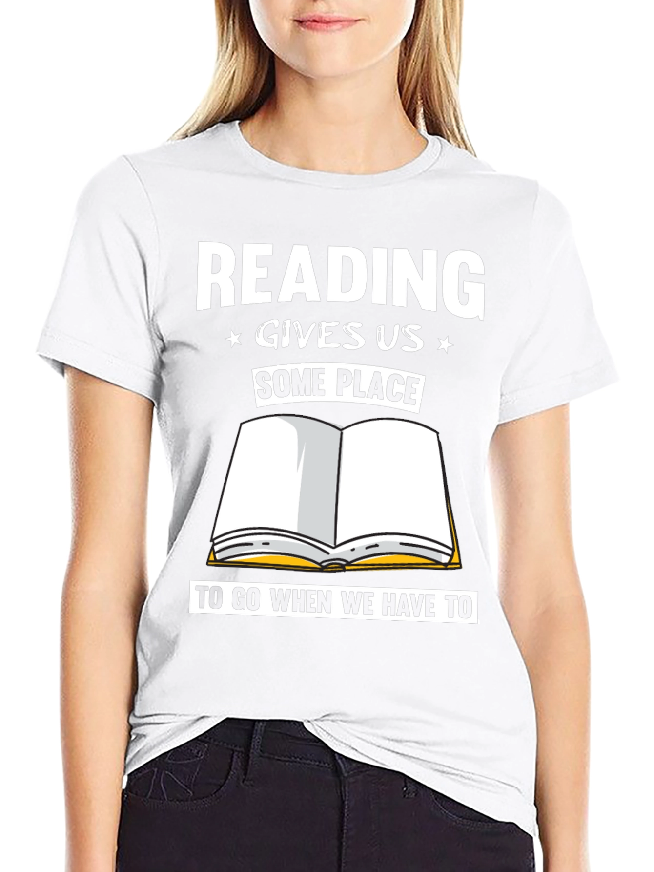 Reading Gives Us Some Place T-Shirt