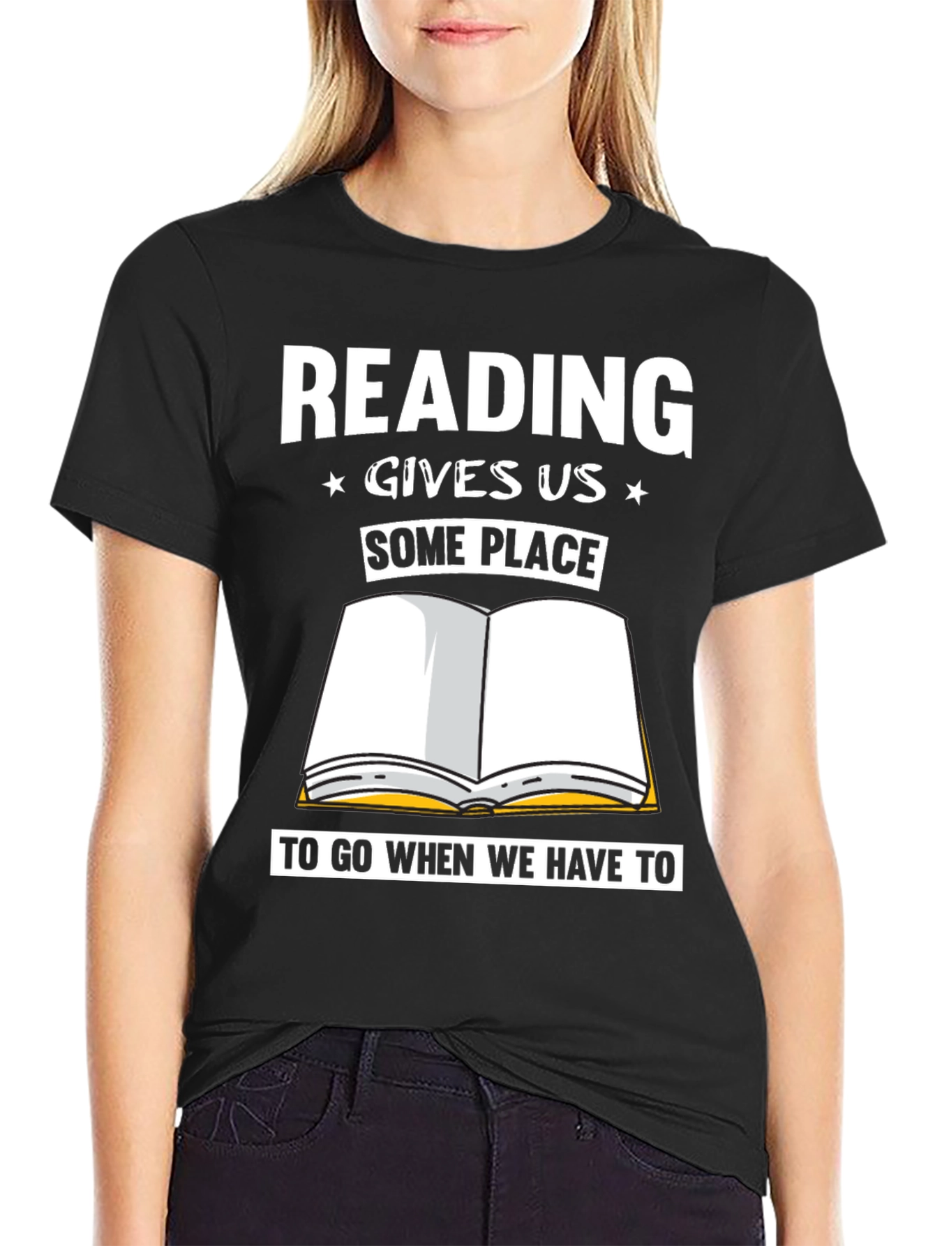 Reading Gives Us Some Place T-Shirt