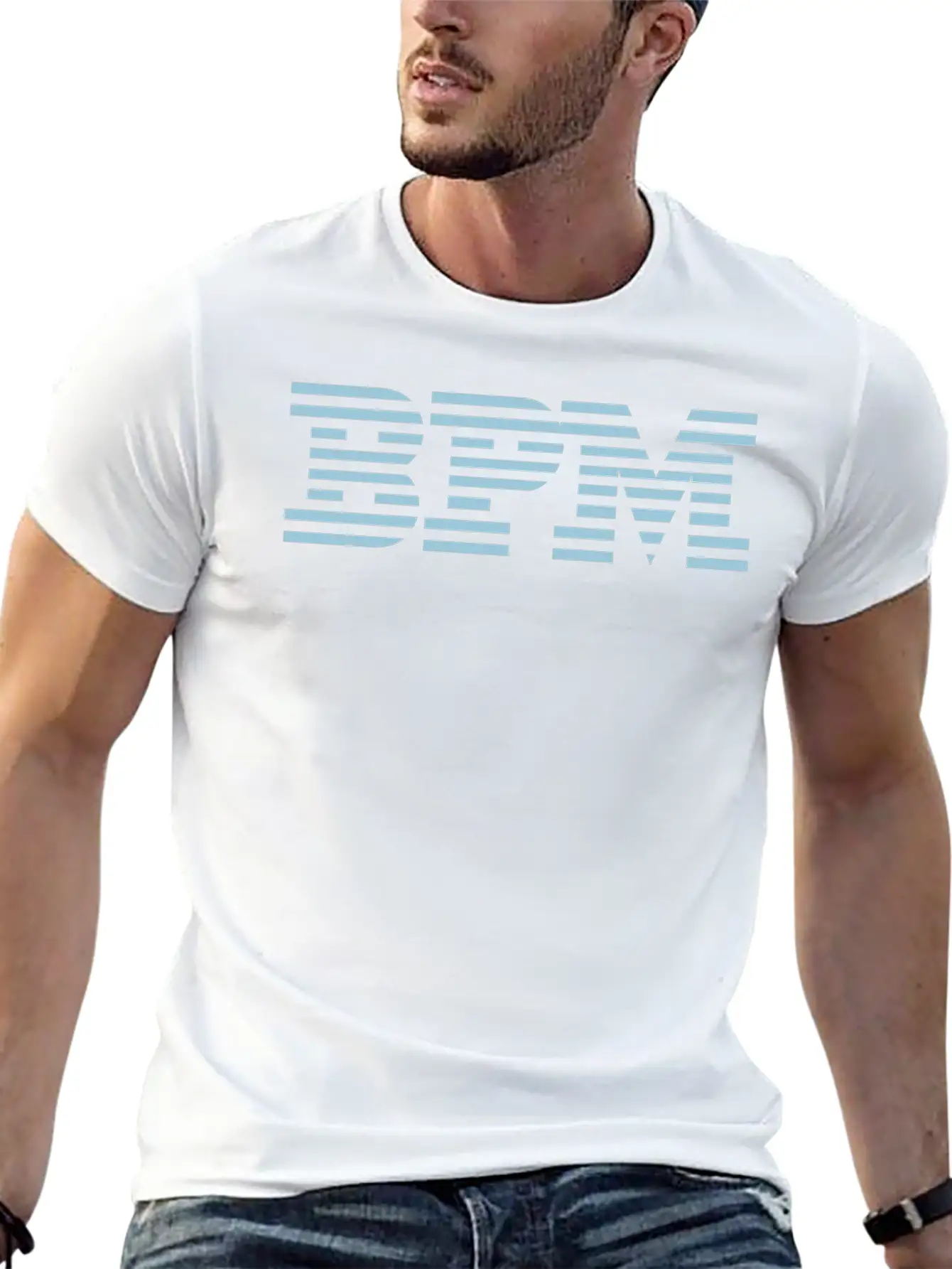BPM Basic Graphic T-Shirt – Daily Comfort In Soft Cotton