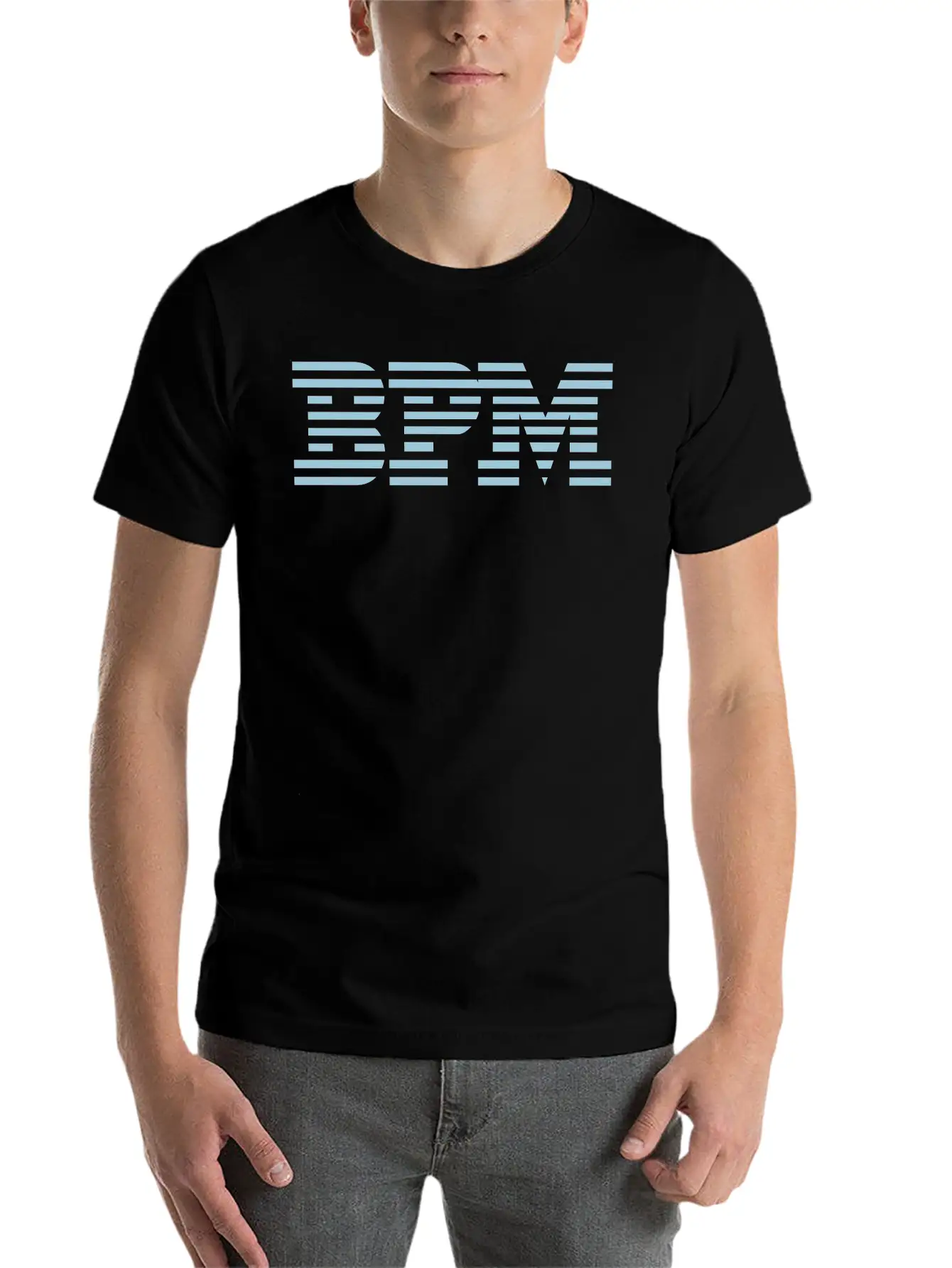 BPM Basic Graphic T-Shirt – Daily Comfort In Soft Cotton