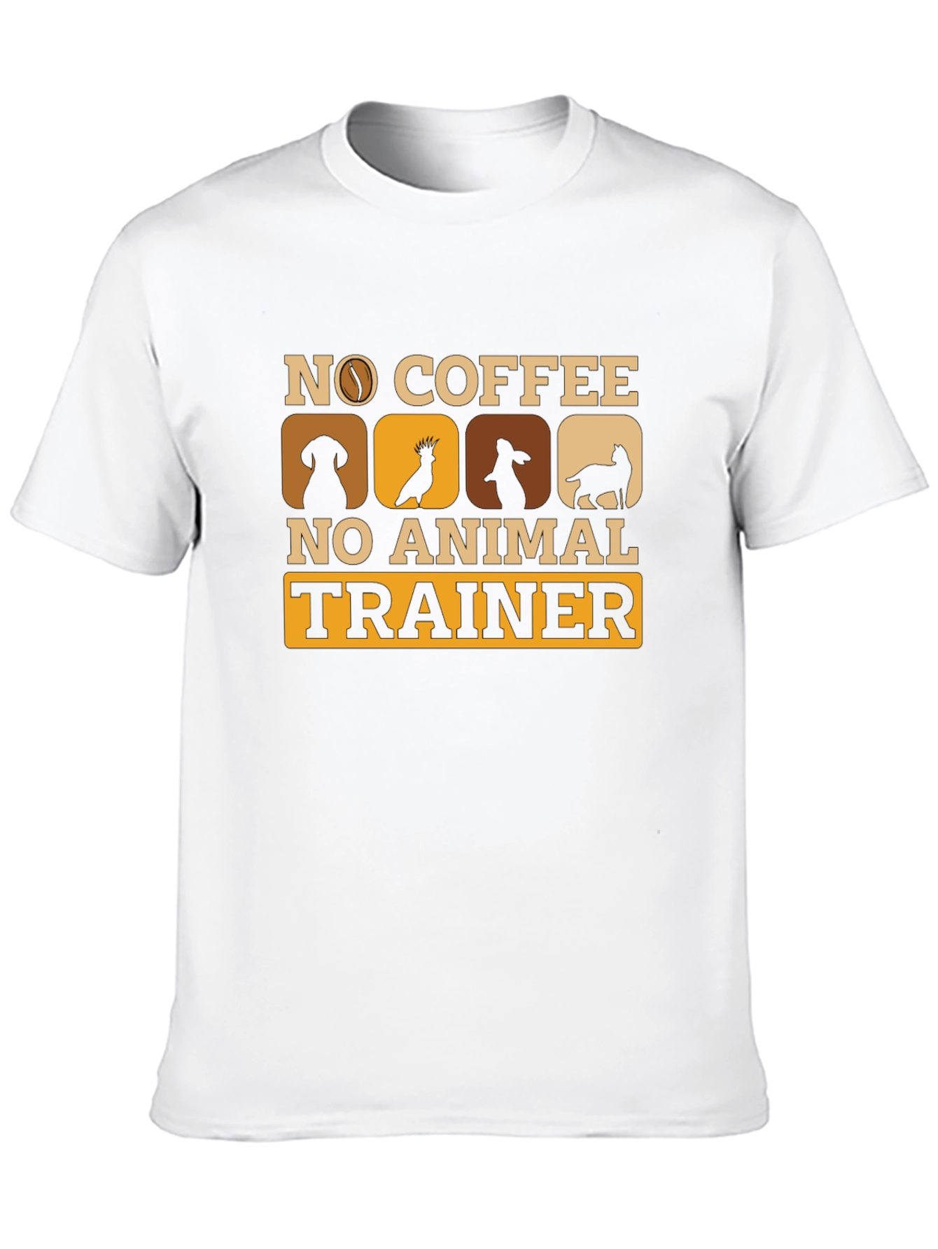 No Coffee No Animal Trainer T-Shirt