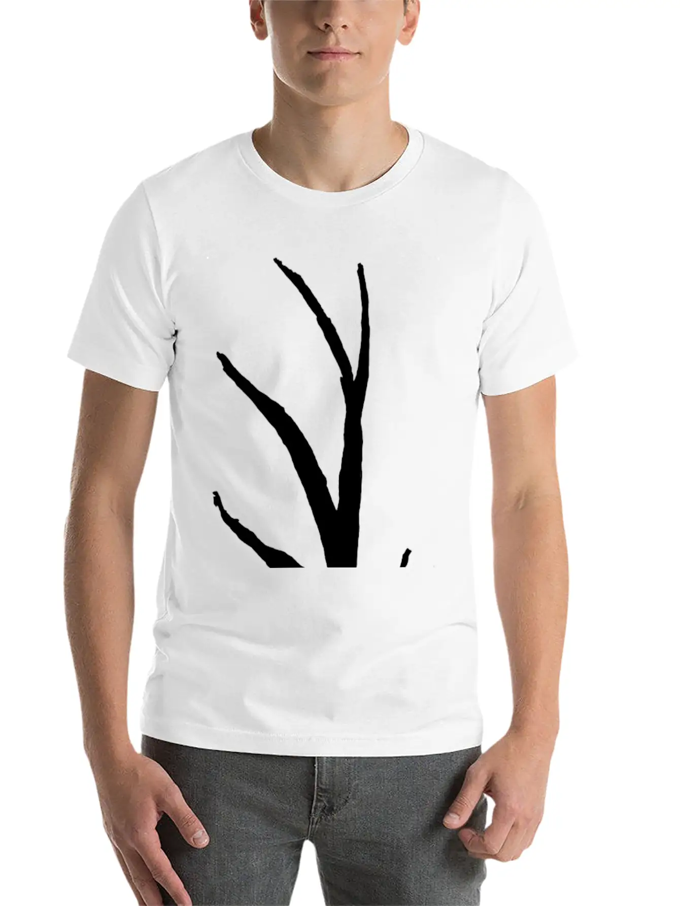 Branch X-I Basic Graphic T-Shirt – Daily Comfort In Soft Cotton
