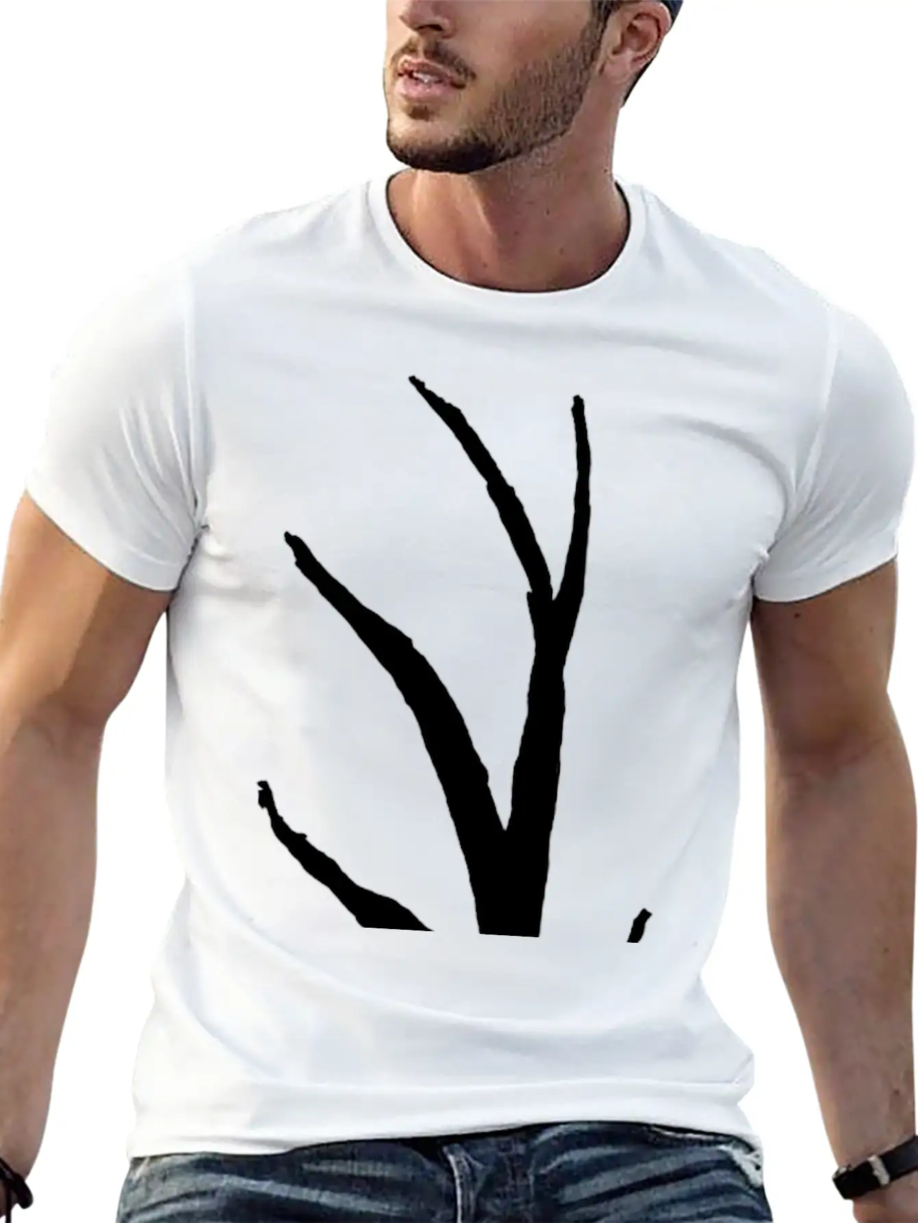 Branch X-I Basic Graphic T-Shirt – Daily Comfort In Soft Cotton