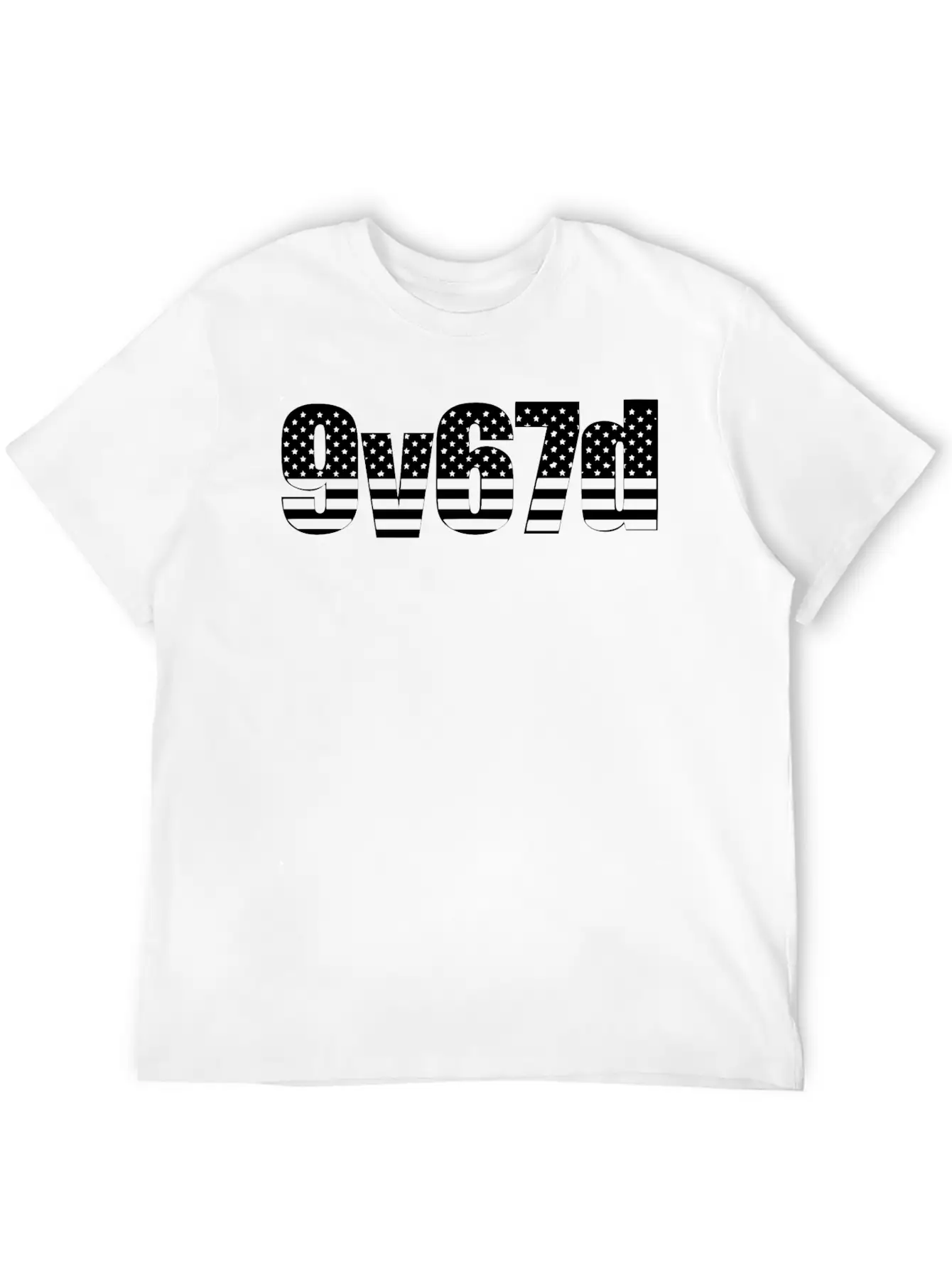 Brave - American Flag - PrimeMeTee Comfortable Minimalist Graphic Tee – Summer Style Essential