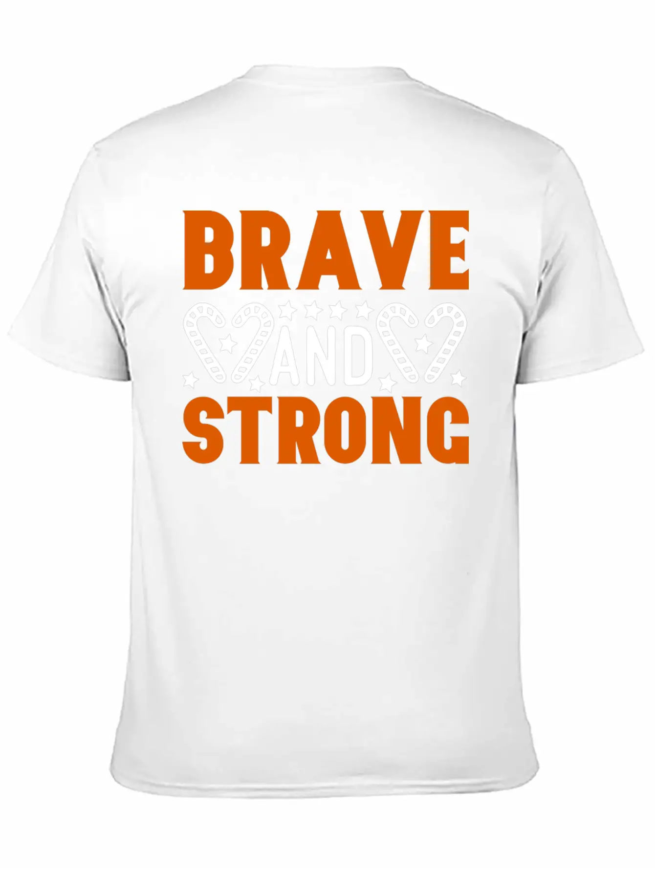 Brave And Strong Comfortable Minimalist Graphic Tee – Summer Style Essential