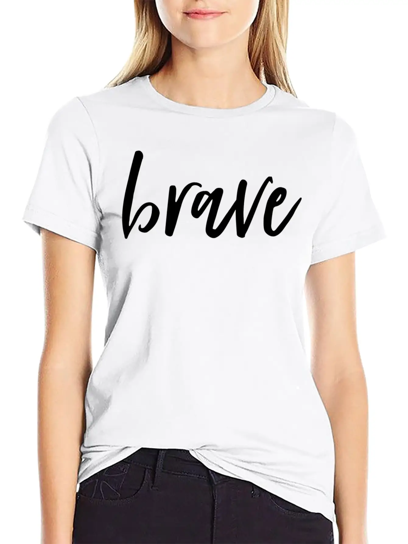 Brave You Are Brave Bold With Christ In You Unisex Casual T-Shirt – Clean Design For Daily Comfort