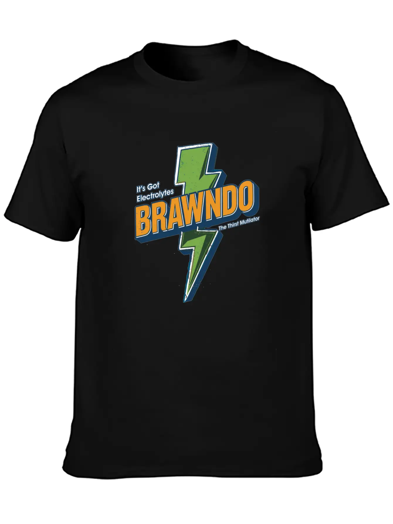 Brawndo T-Shirt - The Thirst Mutilator Timeless Short Sleeve Tee – Comfy And Minimalist Design