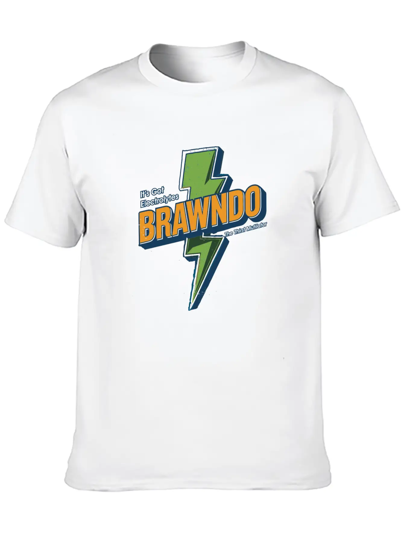 Brawndo T-Shirt - The Thirst Mutilator Timeless Short Sleeve Tee – Comfy And Minimalist Design