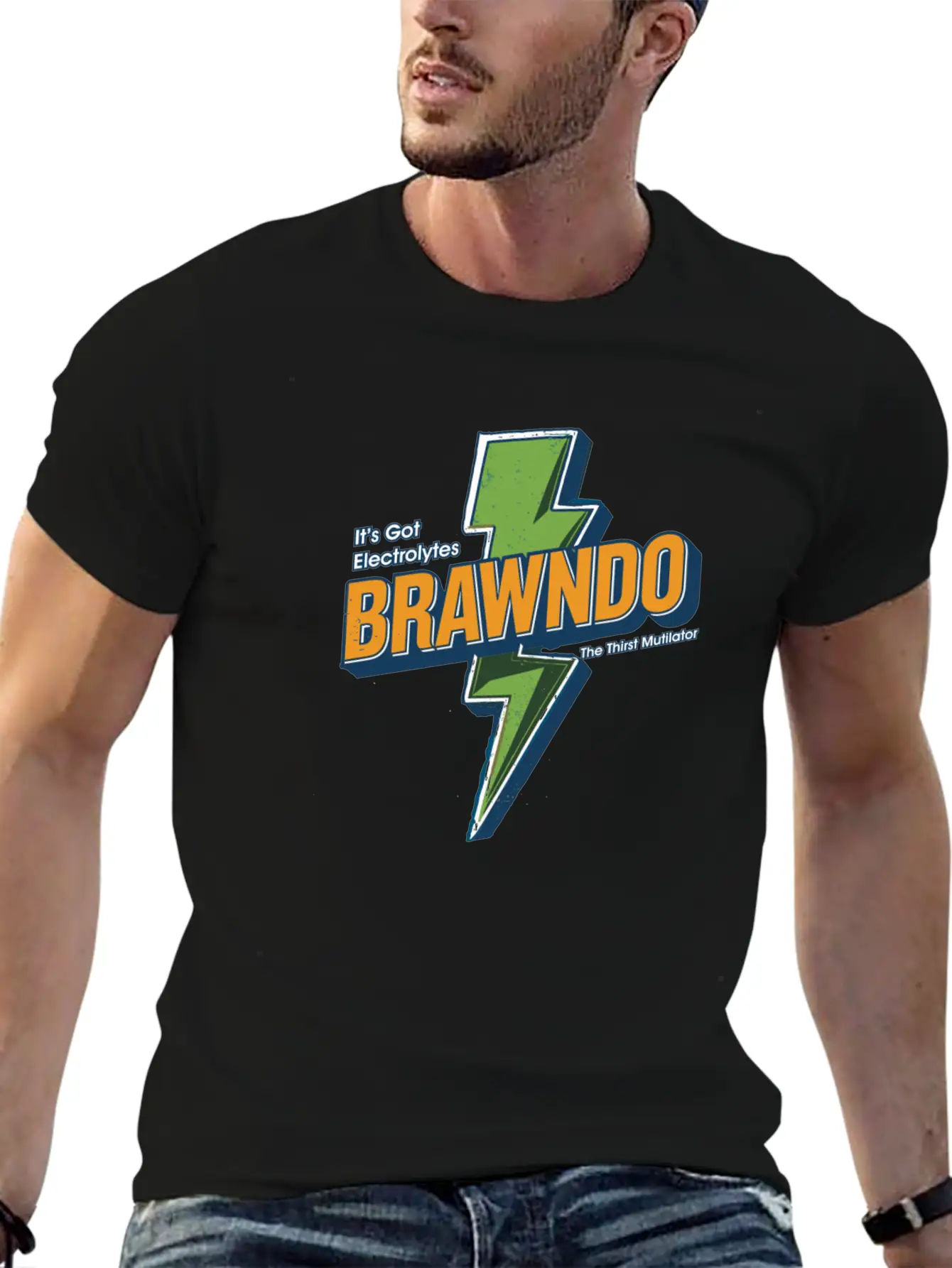 Brawndo T-Shirt - The Thirst Mutilator Timeless Short Sleeve Tee – Comfy And Minimalist Design