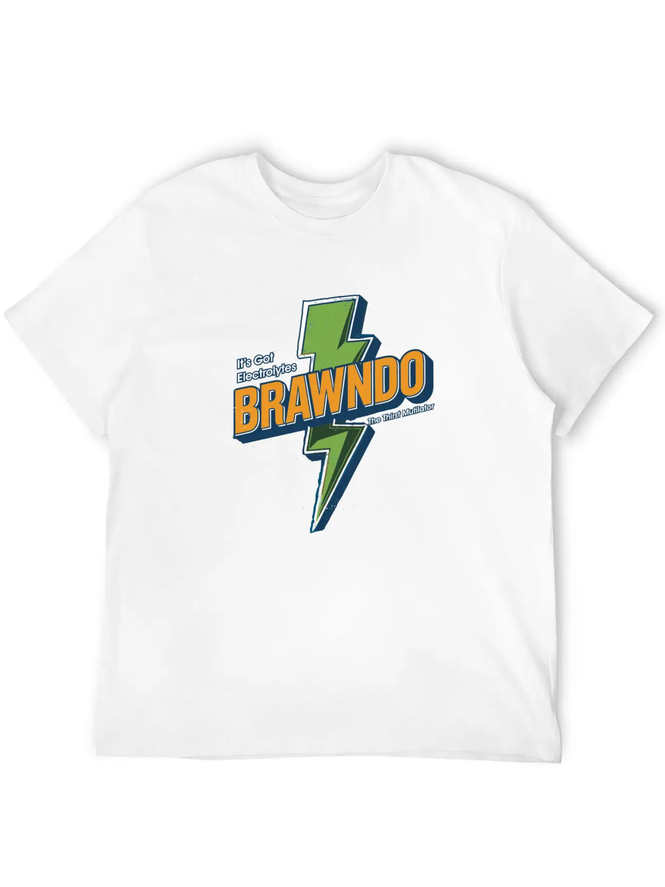 Brawndo T-Shirt - The Thirst Mutilator Timeless Short Sleeve Tee – Comfy And Minimalist Design