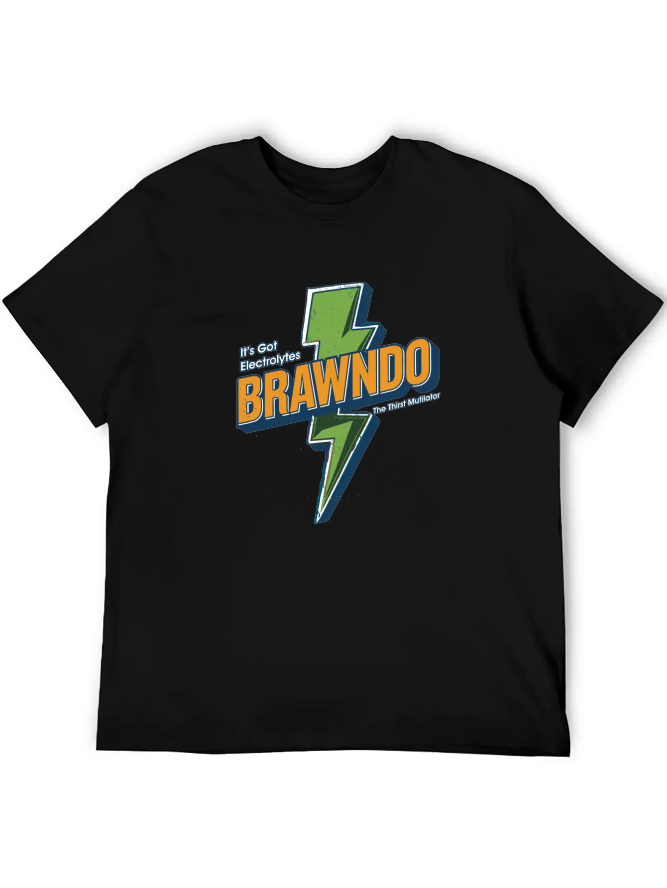 Brawndo T-Shirt - The Thirst Mutilator Timeless Short Sleeve Tee – Comfy And Minimalist Design