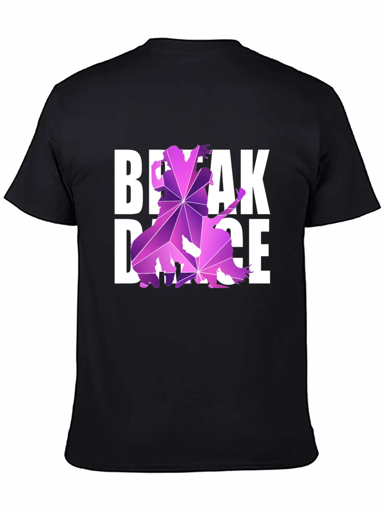 Break Dance Hip Hop Unisex Short Sleeve Soft Cotton T-Shirt – Casual Everyday Wear