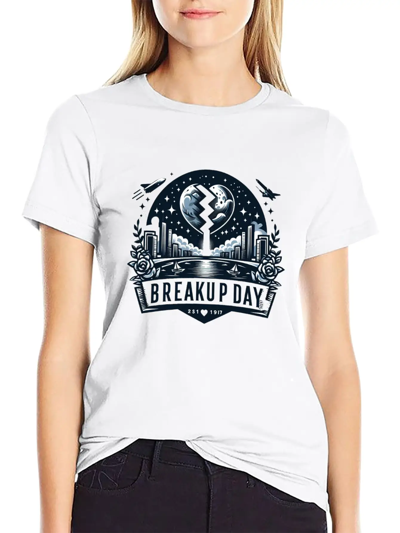 Breakup Day Stylish Everyday T-Shirt – Unisex Basic Cotton Tee