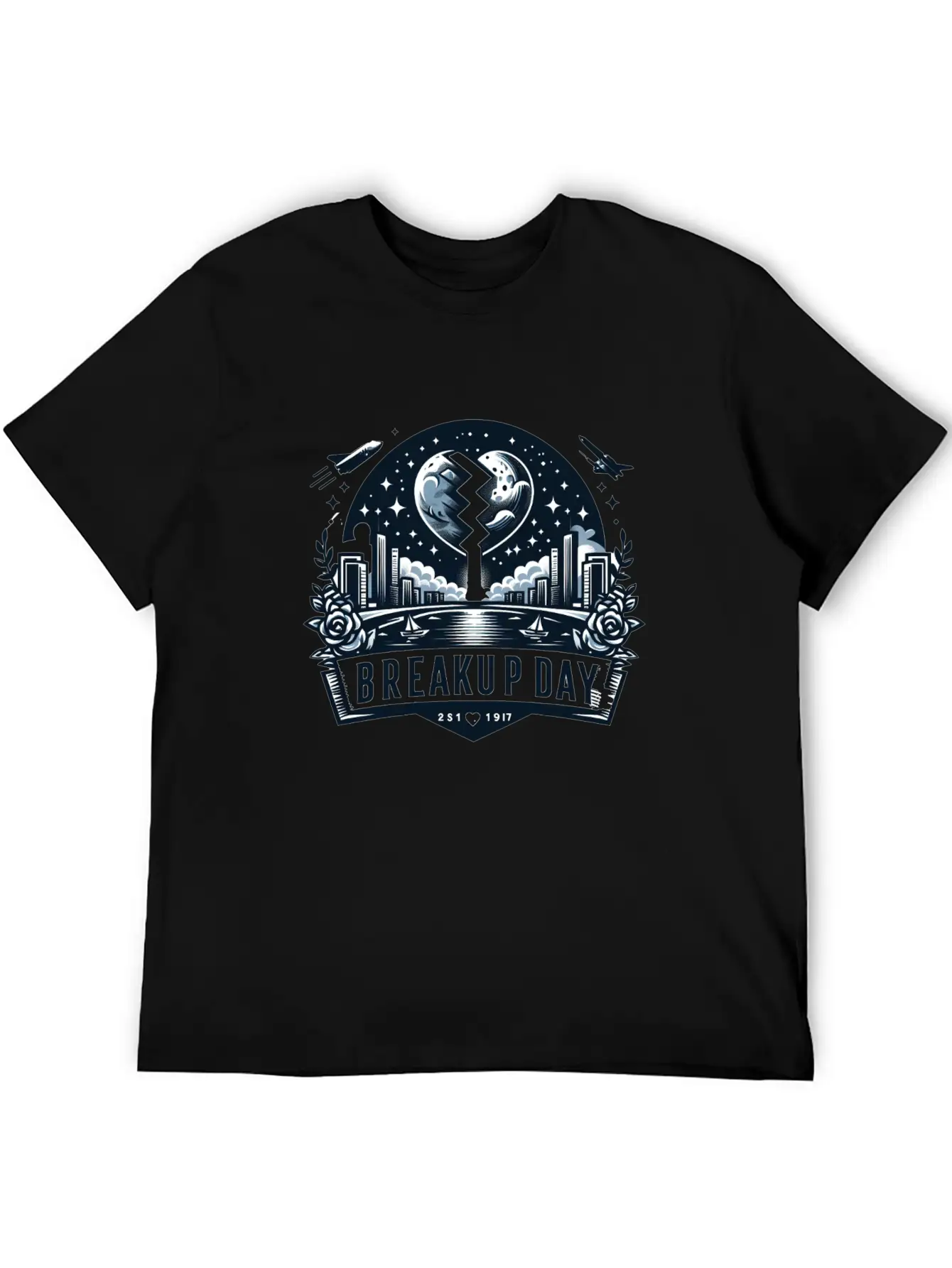 Breakup Day Stylish Everyday T-Shirt – Unisex Basic Cotton Tee