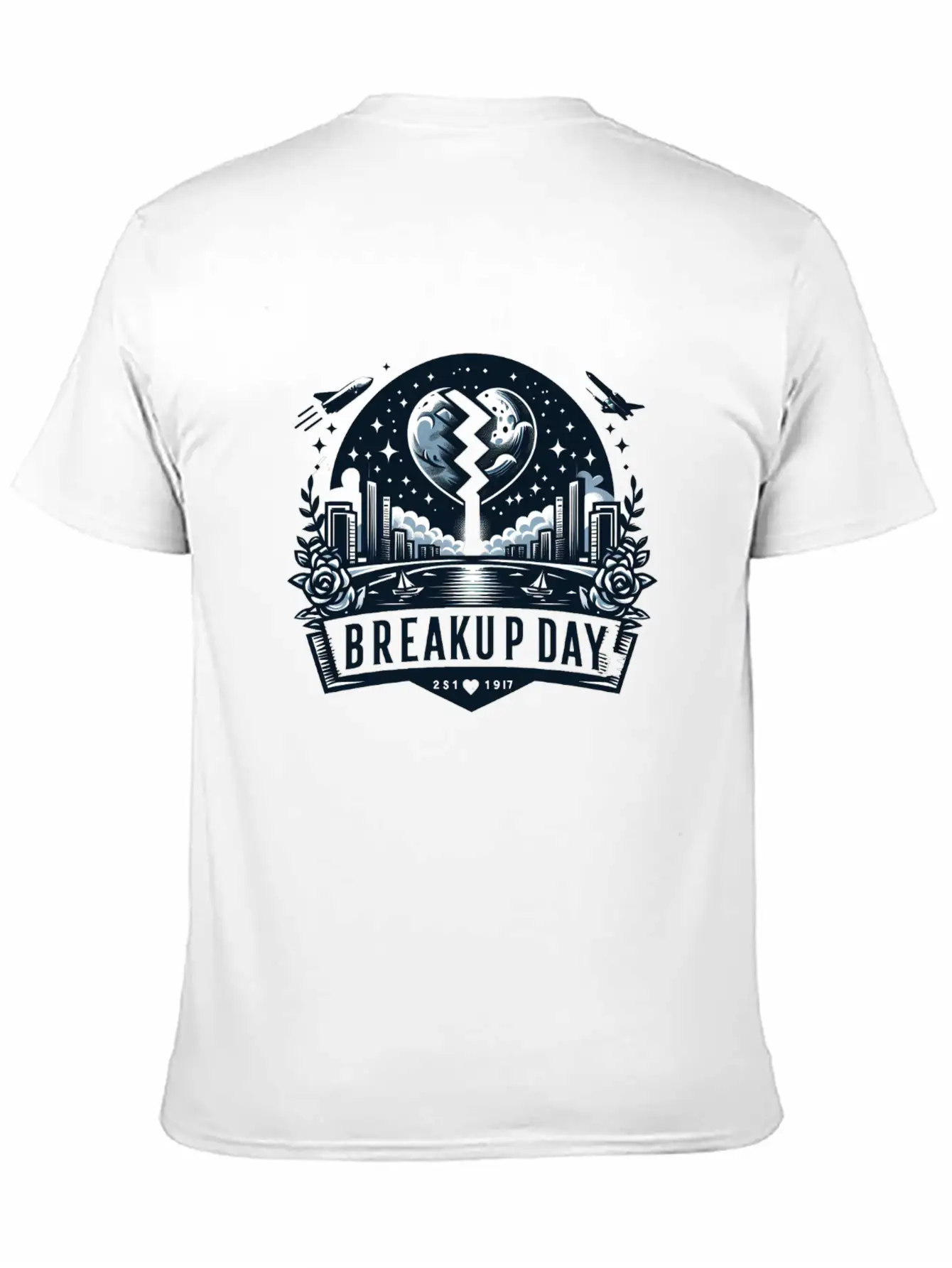 Breakup Day Stylish Everyday T-Shirt – Unisex Basic Cotton Tee