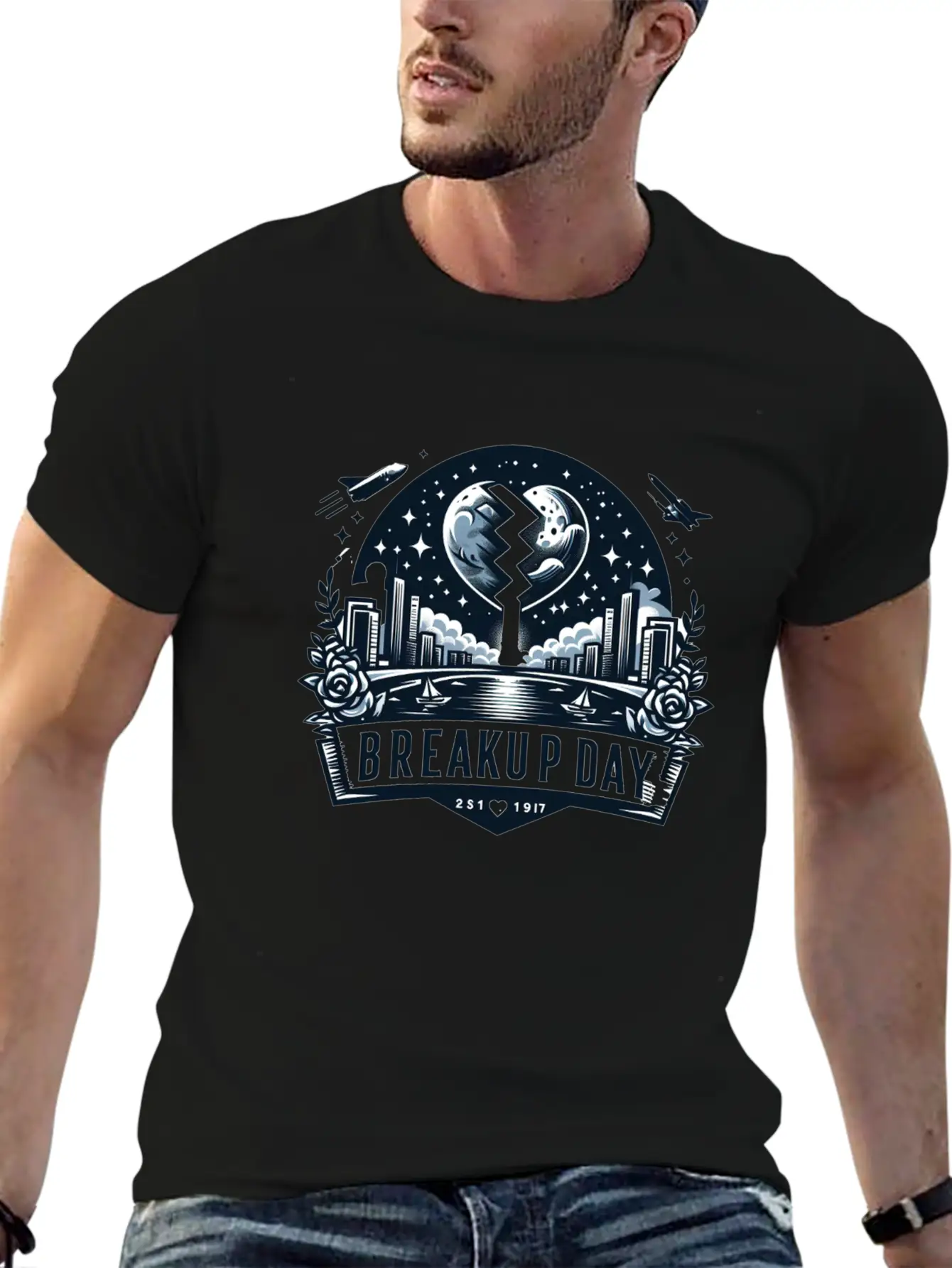 Breakup Day Stylish Everyday T-Shirt – Unisex Basic Cotton Tee