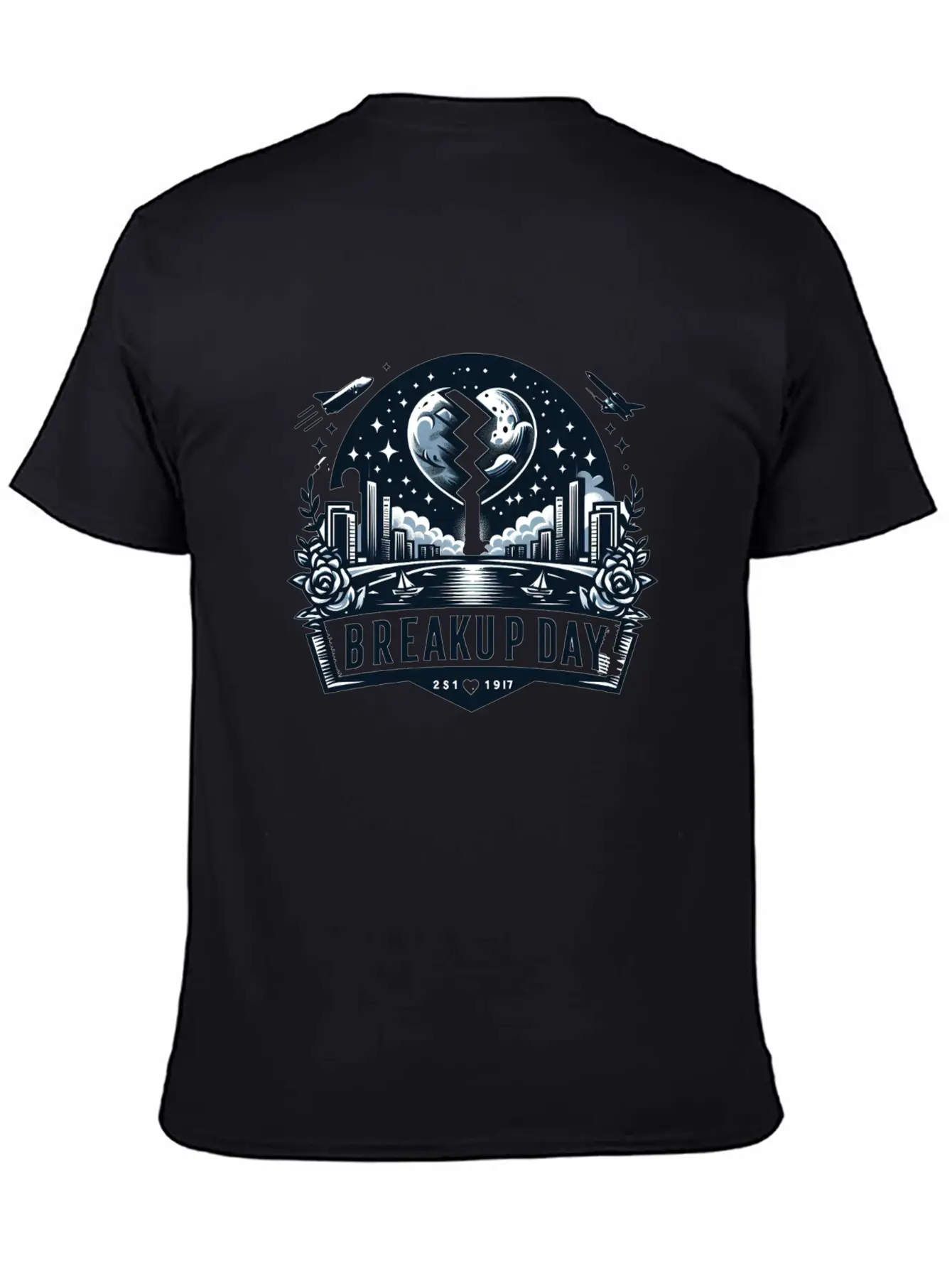 Breakup Day Stylish Everyday T-Shirt – Unisex Basic Cotton Tee