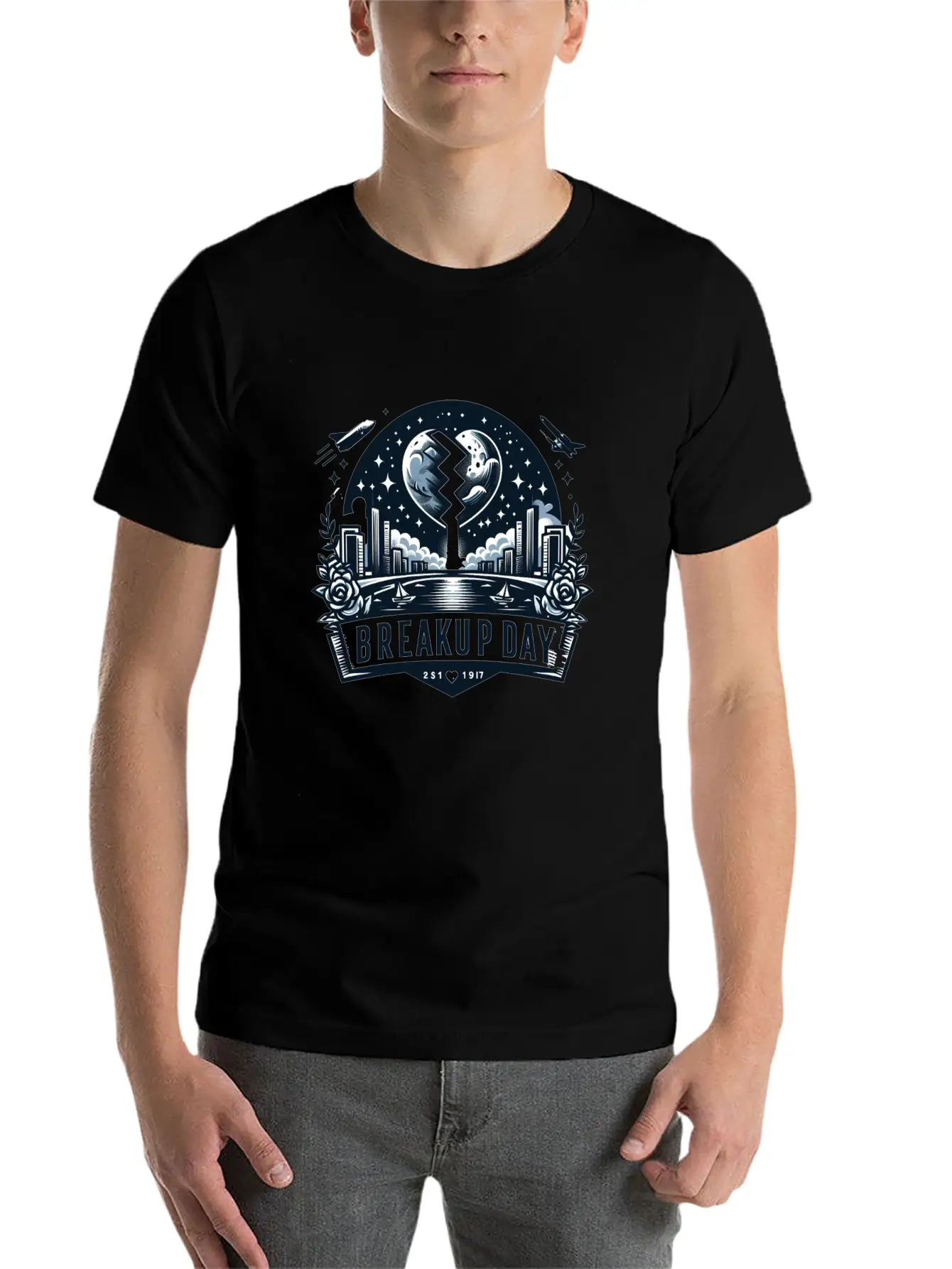 Breakup Day Stylish Everyday T-Shirt – Unisex Basic Cotton Tee